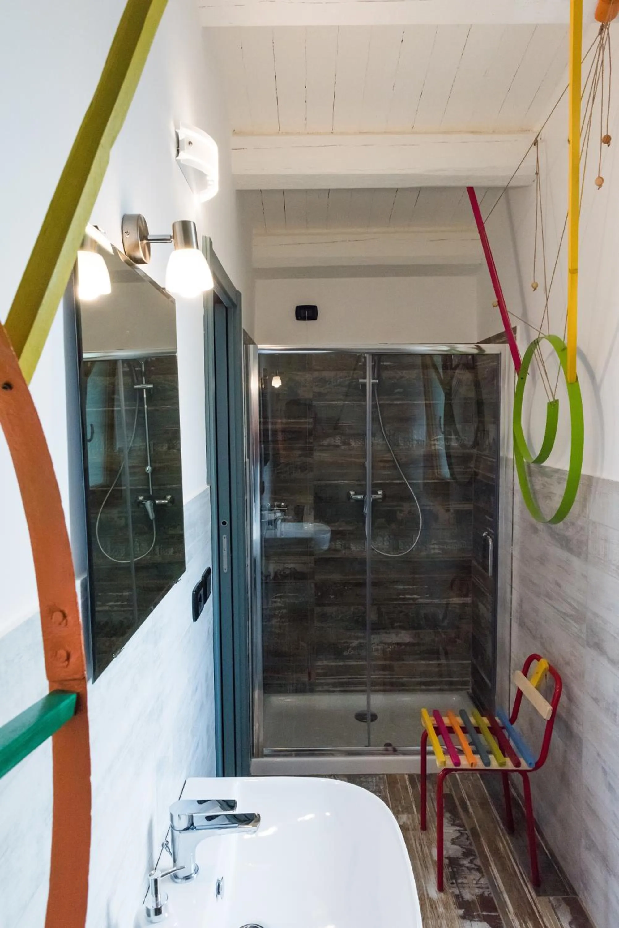 Bathroom in La Quercia e l'Asino