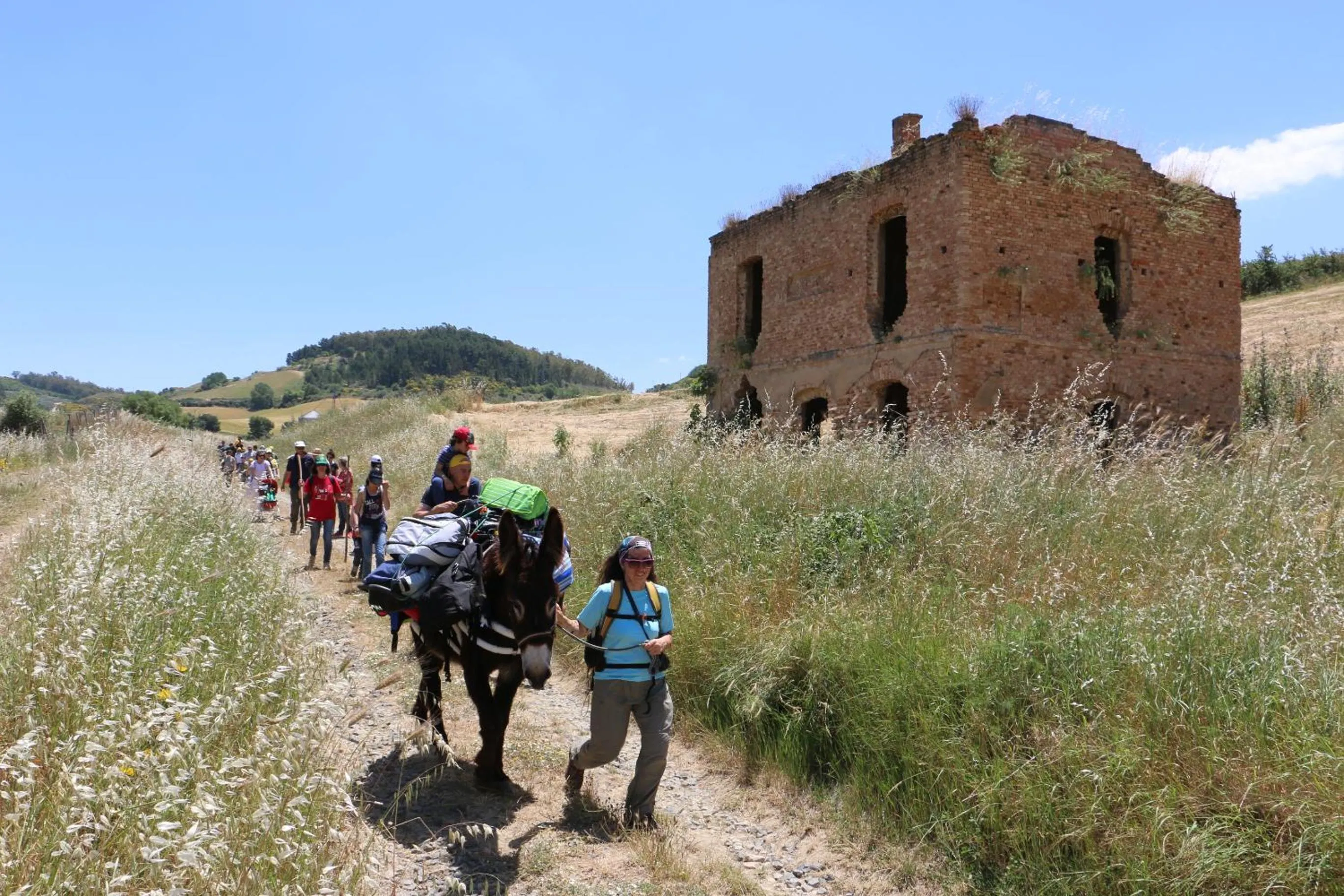 Hiking in La Quercia e l'Asino