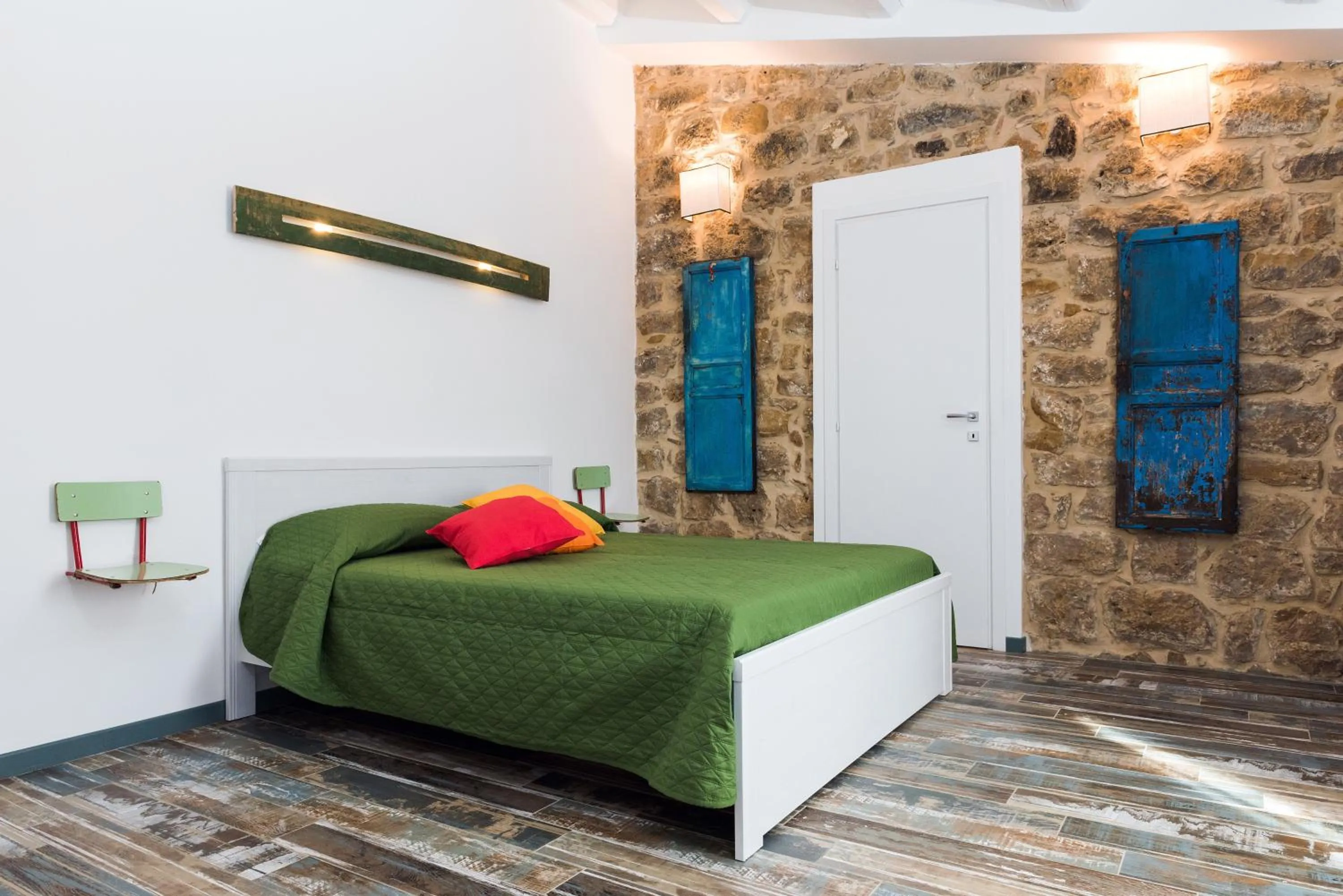 Photo of the whole room, Bed in La Quercia e l'Asino