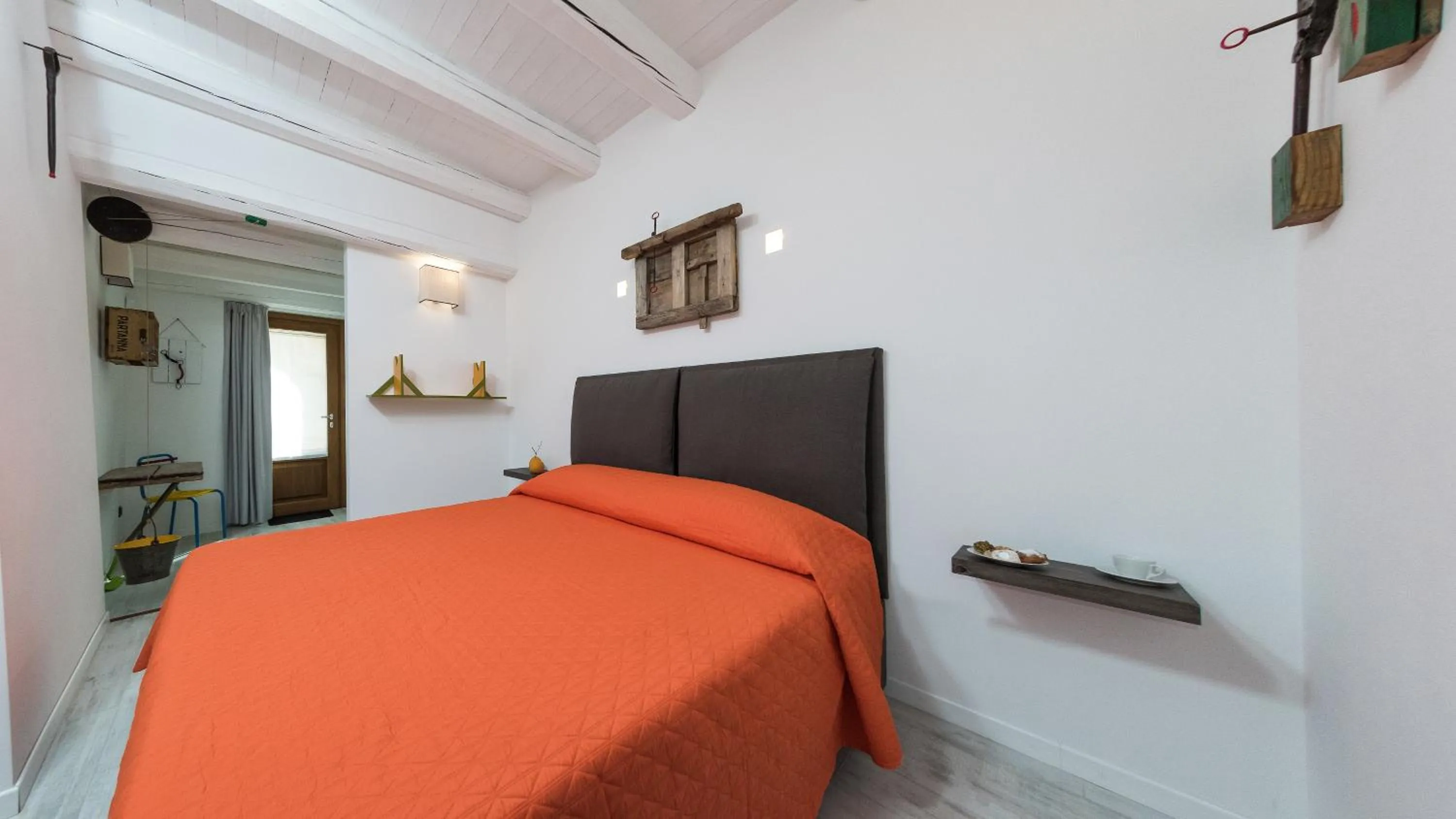 Photo of the whole room, Bed in La Quercia e l'Asino