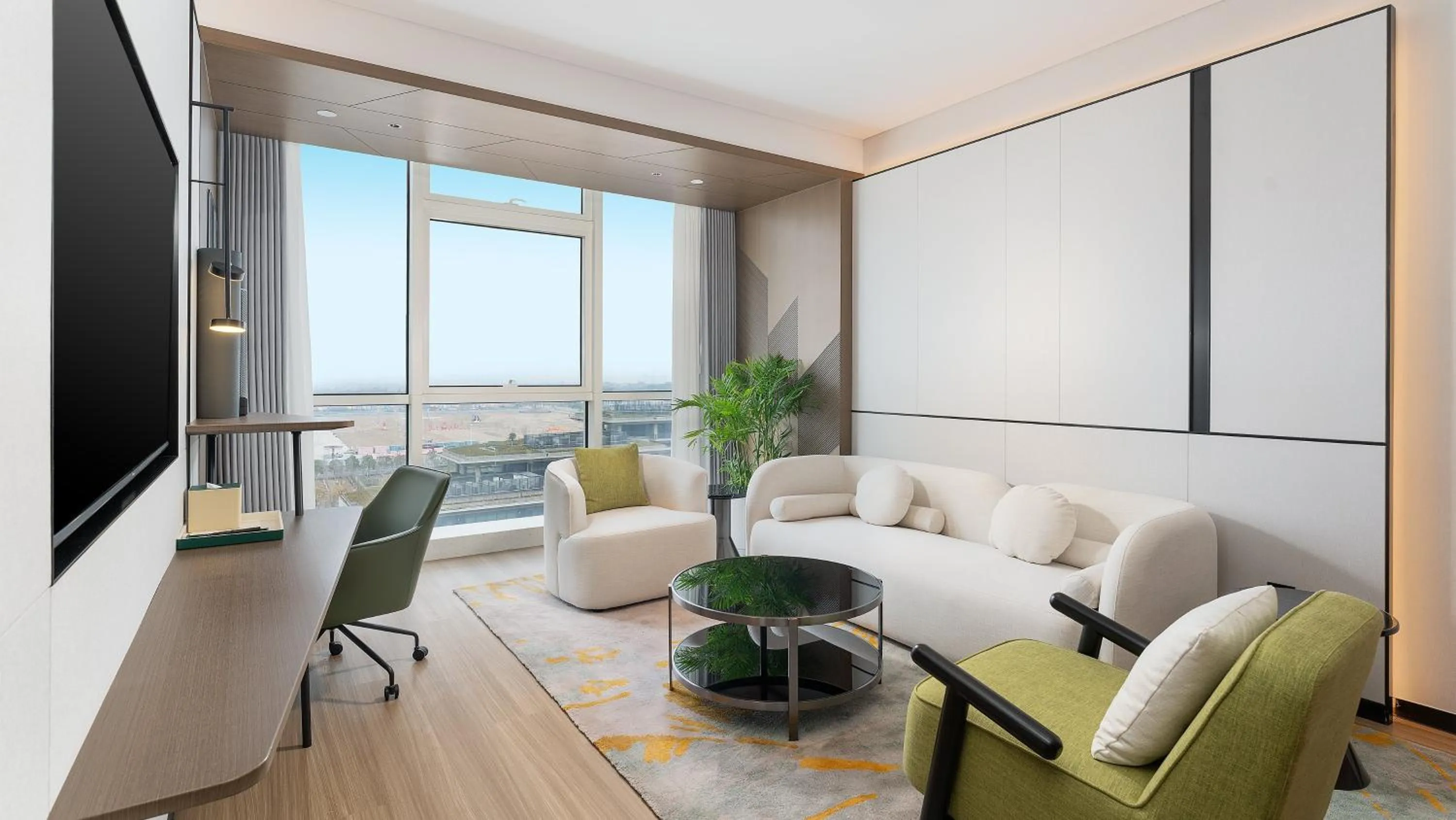 Photo of the whole room in EVEN Hotel Wuhan Airport Zone by IHG