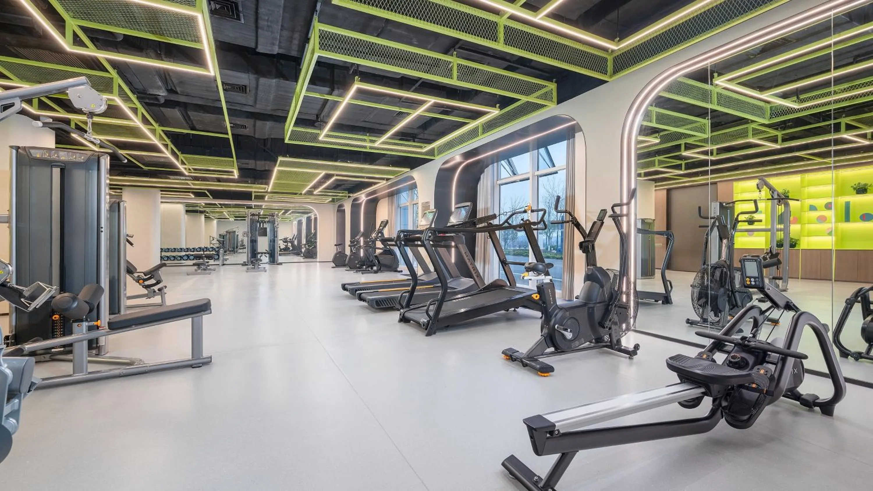 Fitness centre/facilities in EVEN Hotel Wuhan Airport Zone by IHG