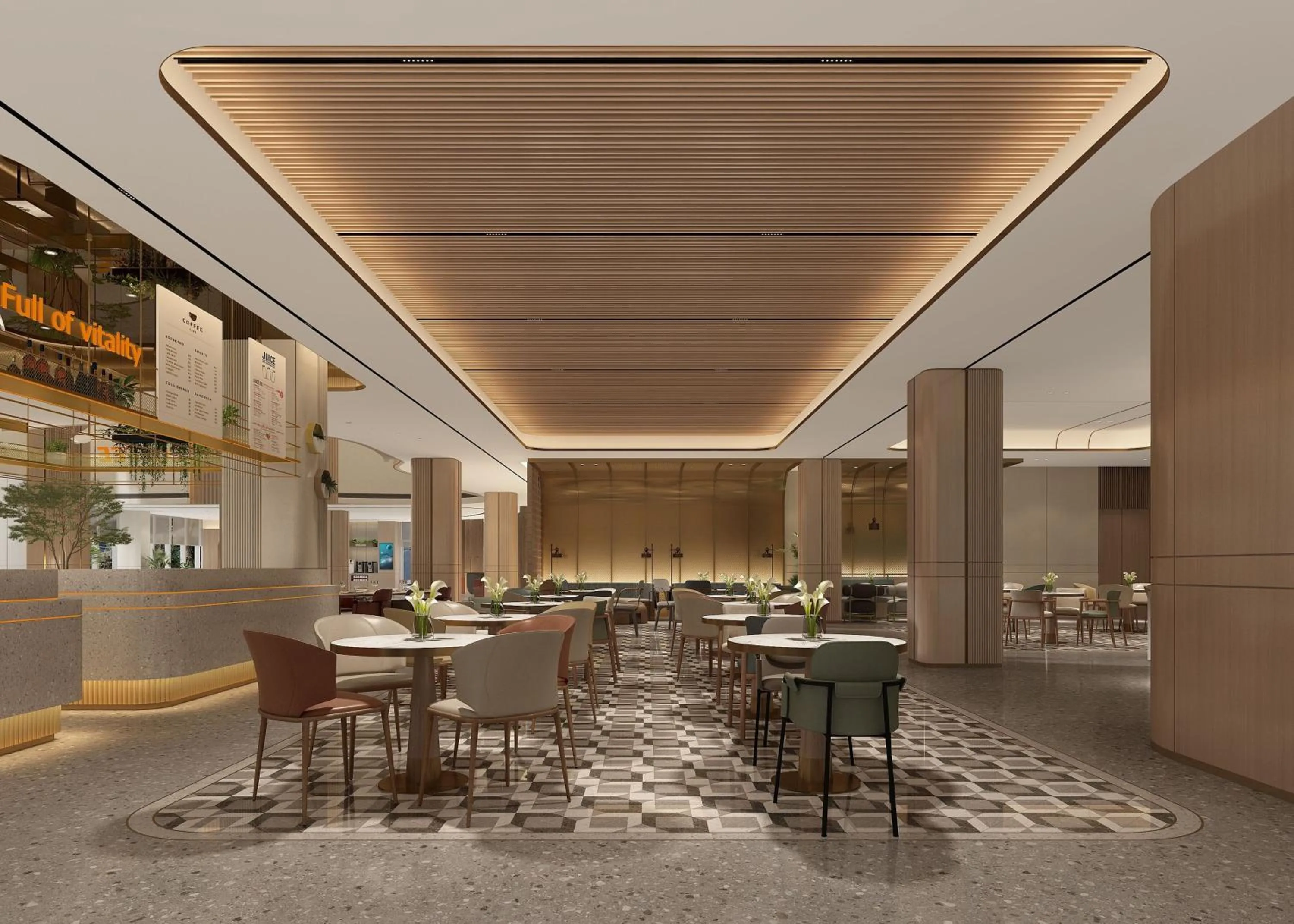 Restaurant/places to eat in EVEN Hotel Wuhan Airport Zone by IHG