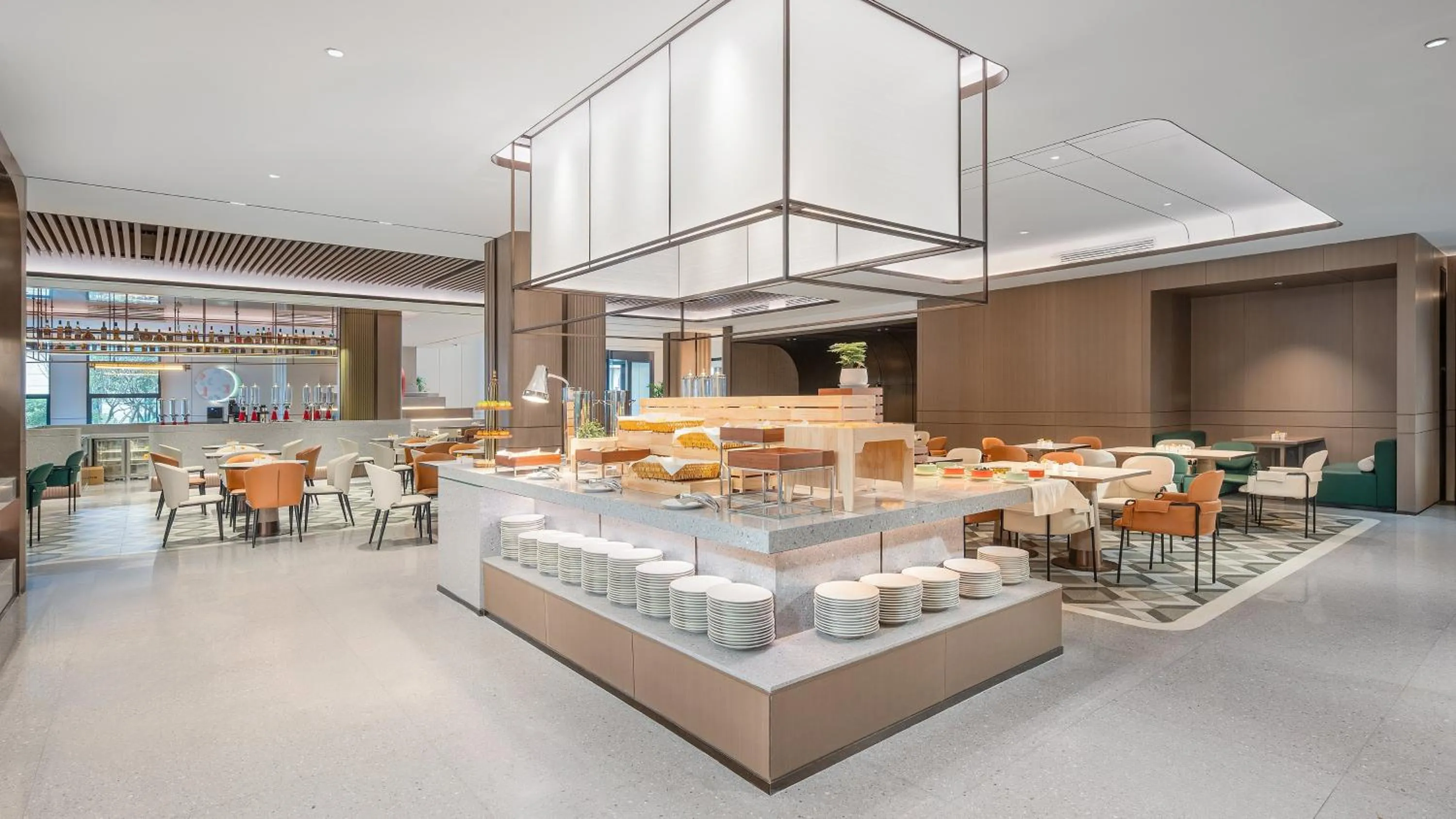 Restaurant/places to eat in EVEN Hotel Wuhan Airport Zone by IHG