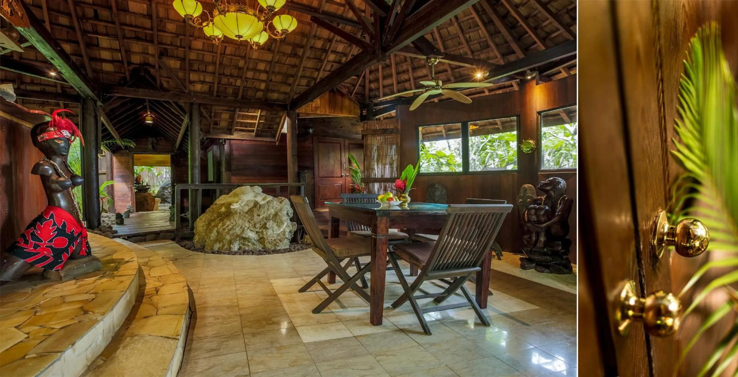 Living room in Rohotu Fare