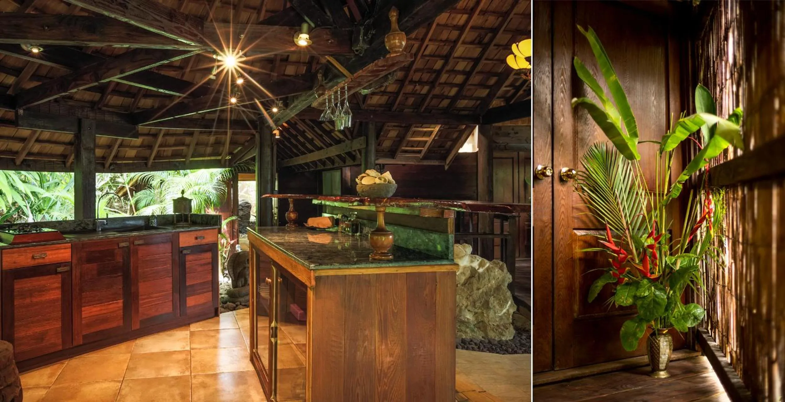 Kitchen or kitchenette in Rohotu Fare