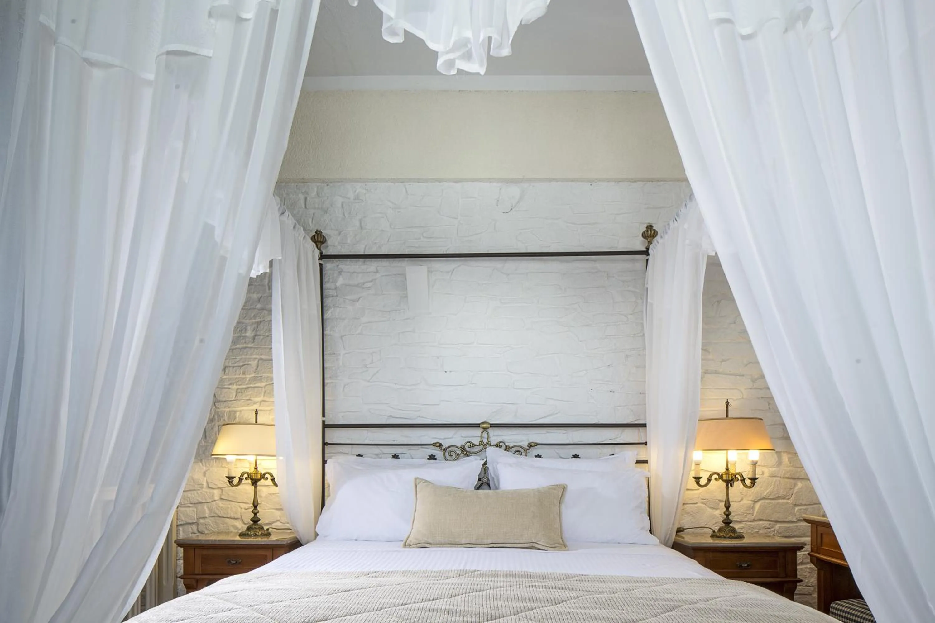 Bed in Contaratos Beach Hotel