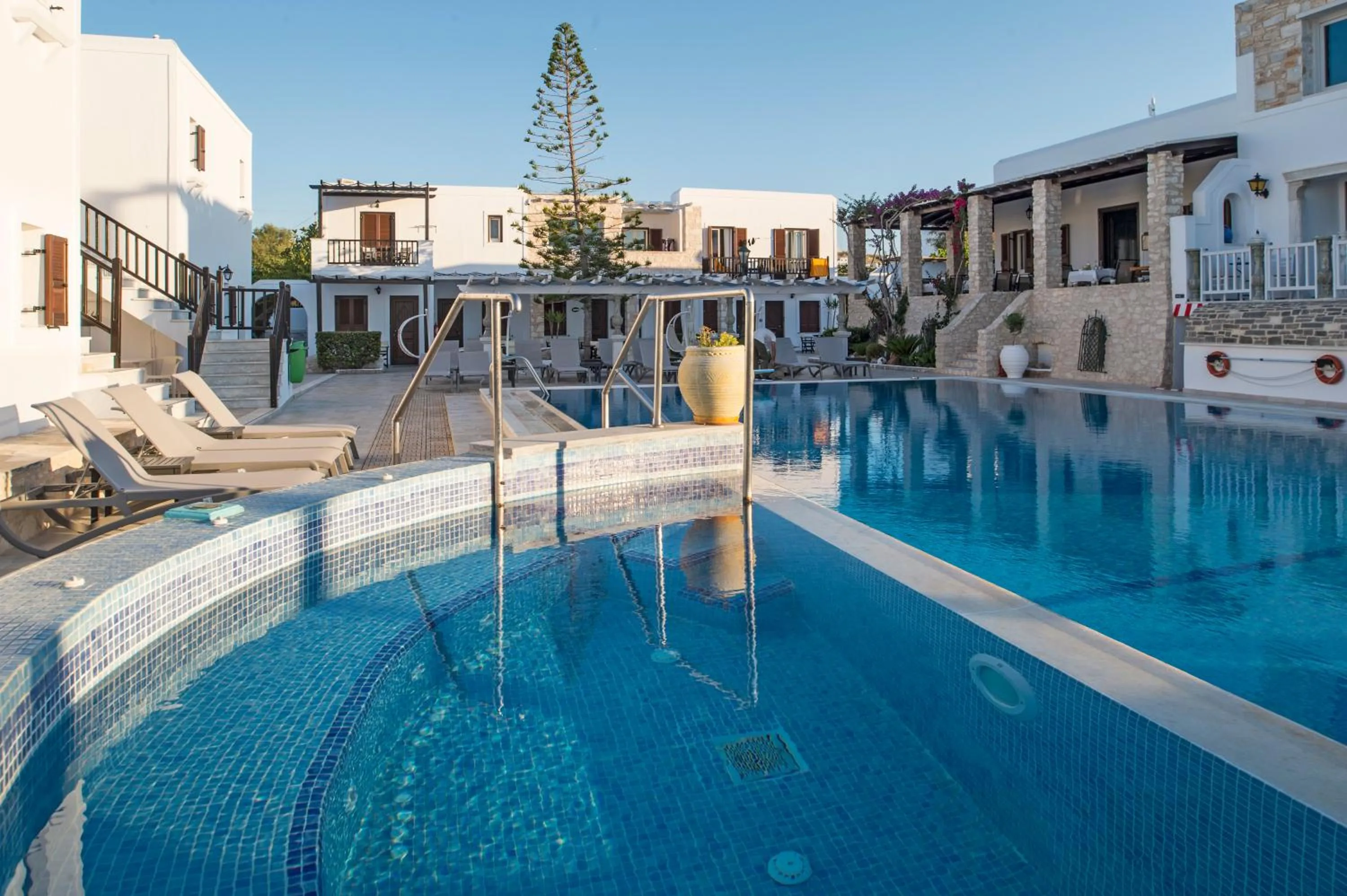 On site in Contaratos Beach Hotel