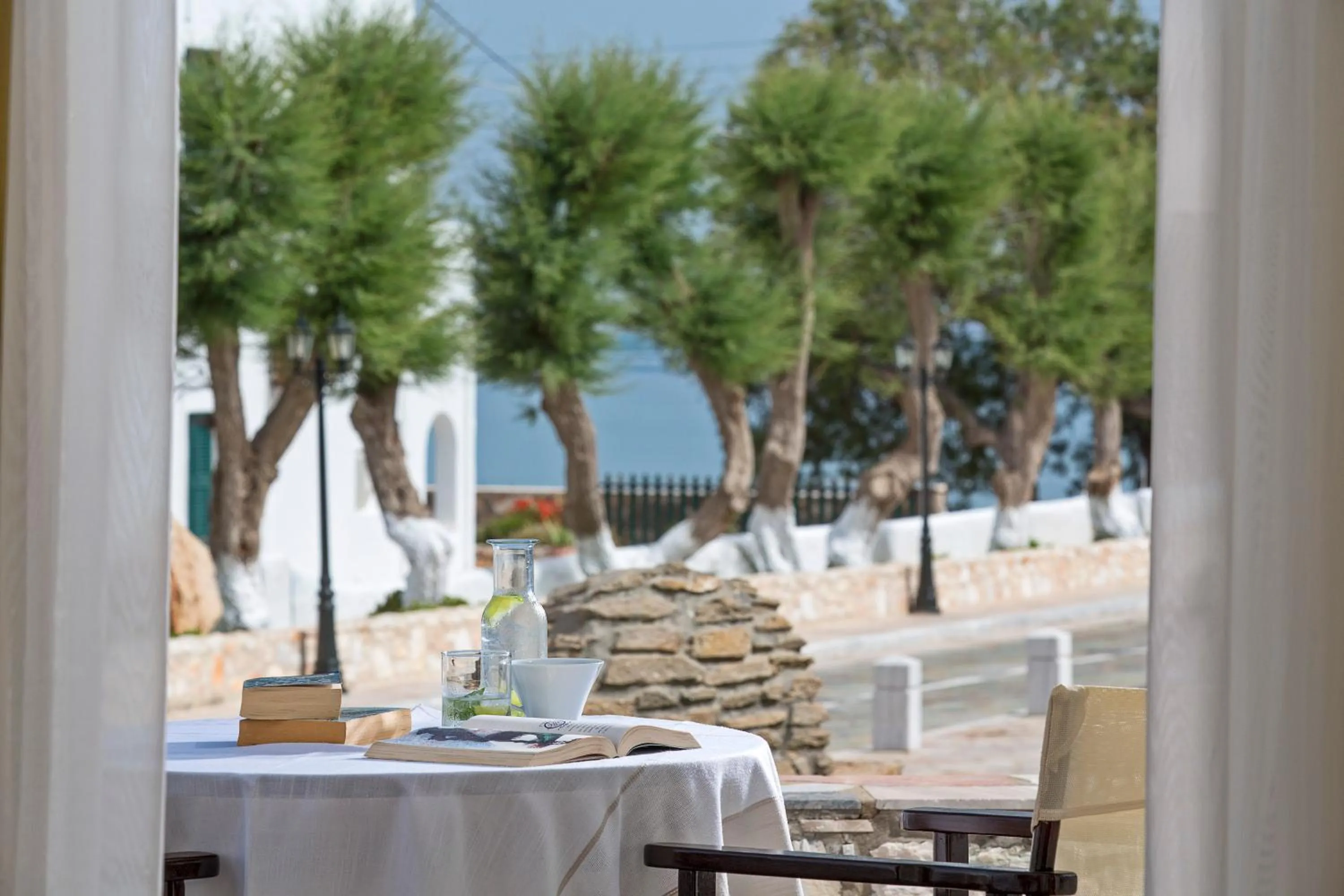 Garden in Contaratos Beach Hotel