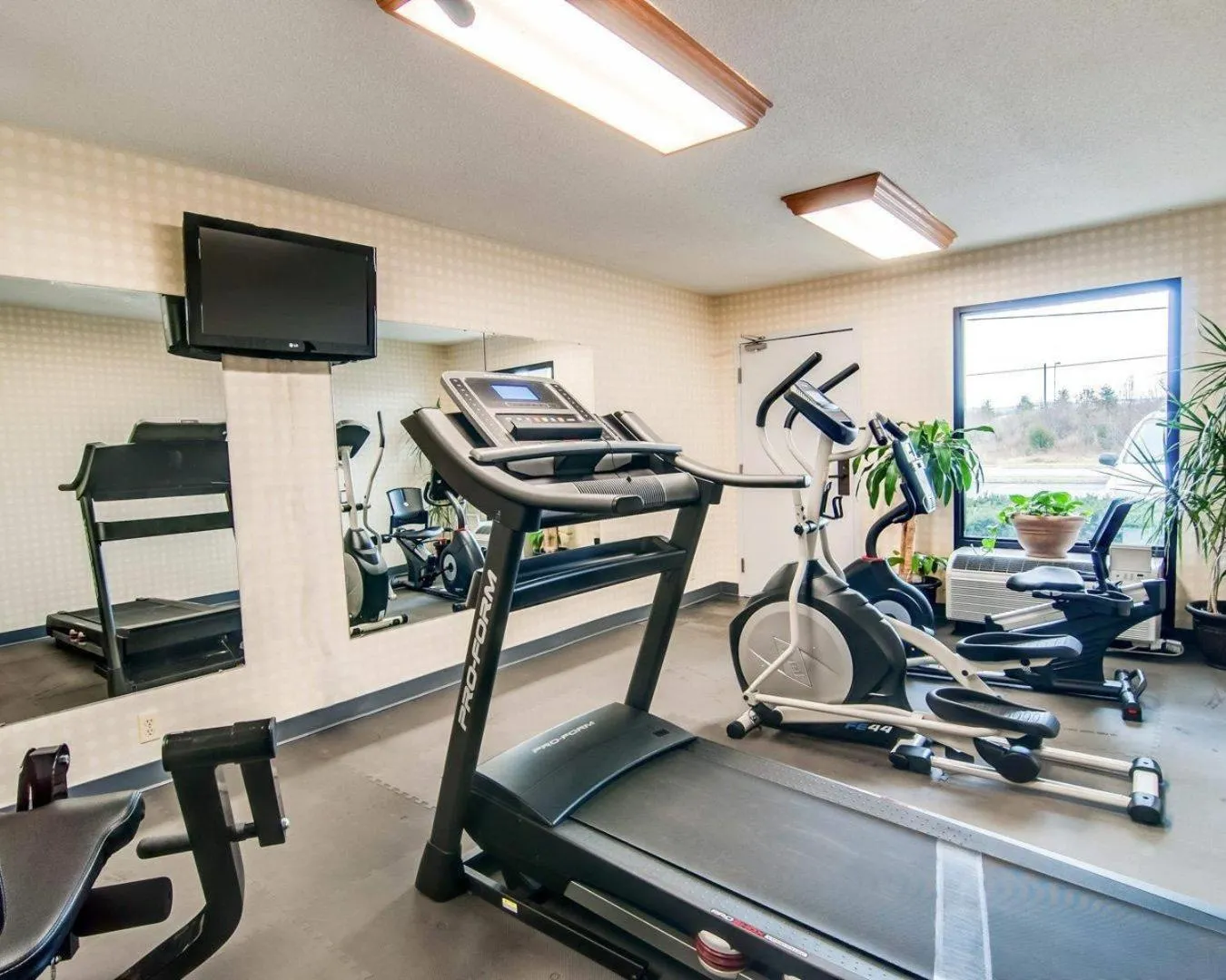 Fitness centre/facilities in Suburban Studios Christiansburg - Blacksburg