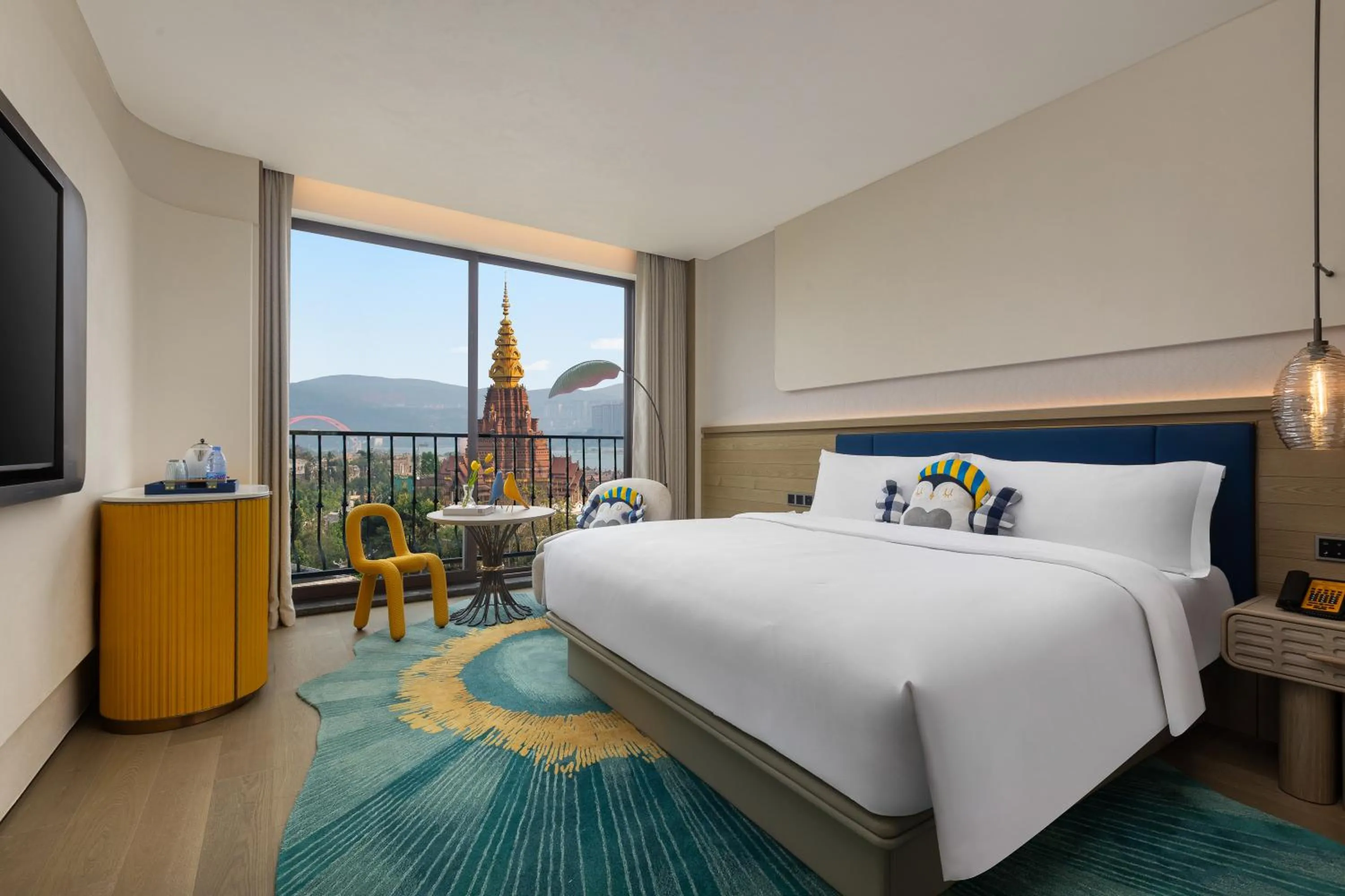 Natural landscape, Bed in voco Xishuangbanna Gaozhuang by IHG