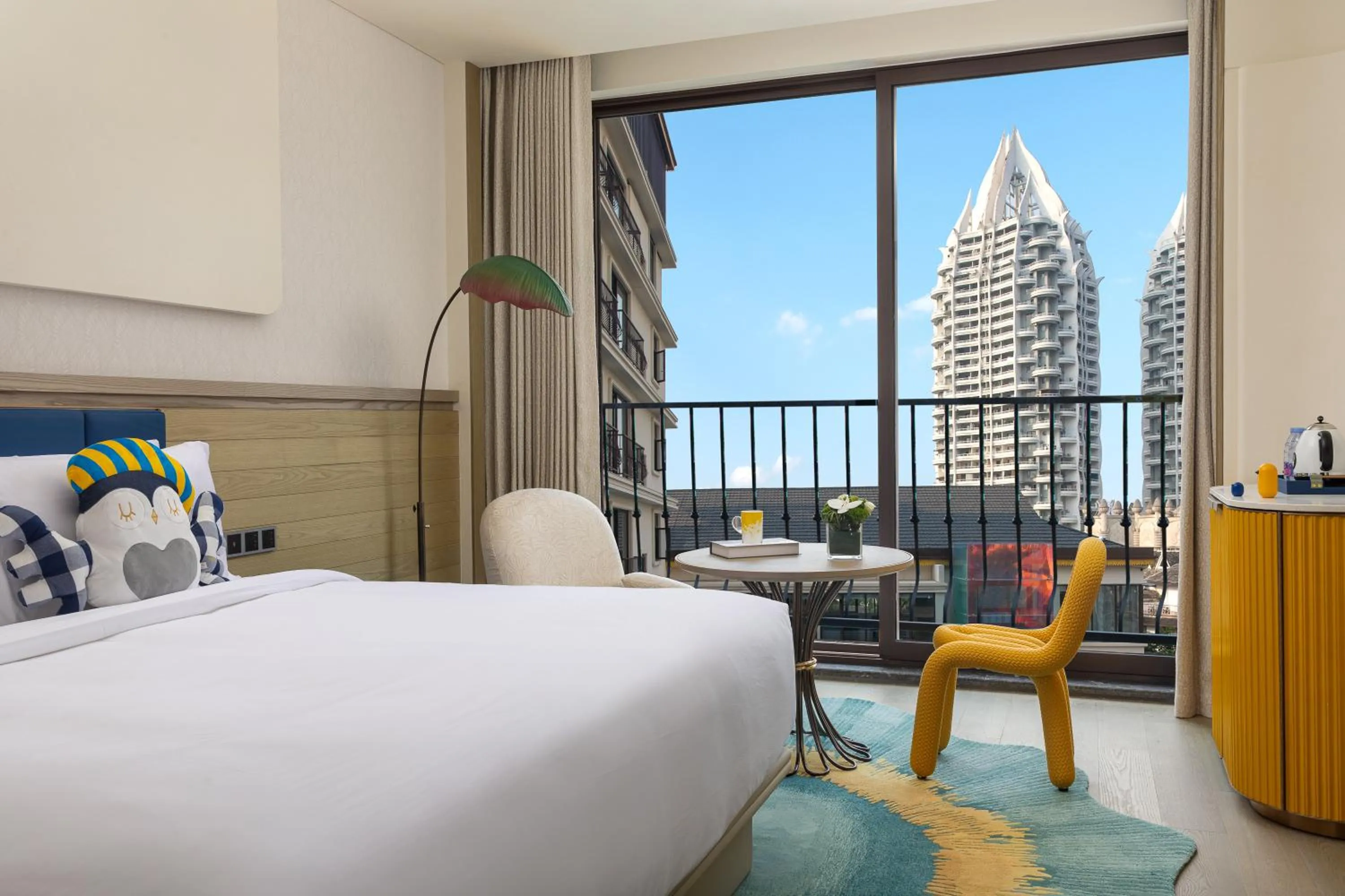 View (from property/room), Bed in voco Xishuangbanna Gaozhuang by IHG