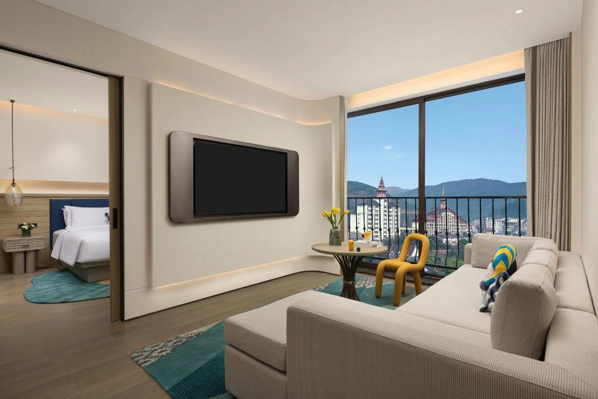 Photo of the whole room in voco Xishuangbanna Gaozhuang by IHG