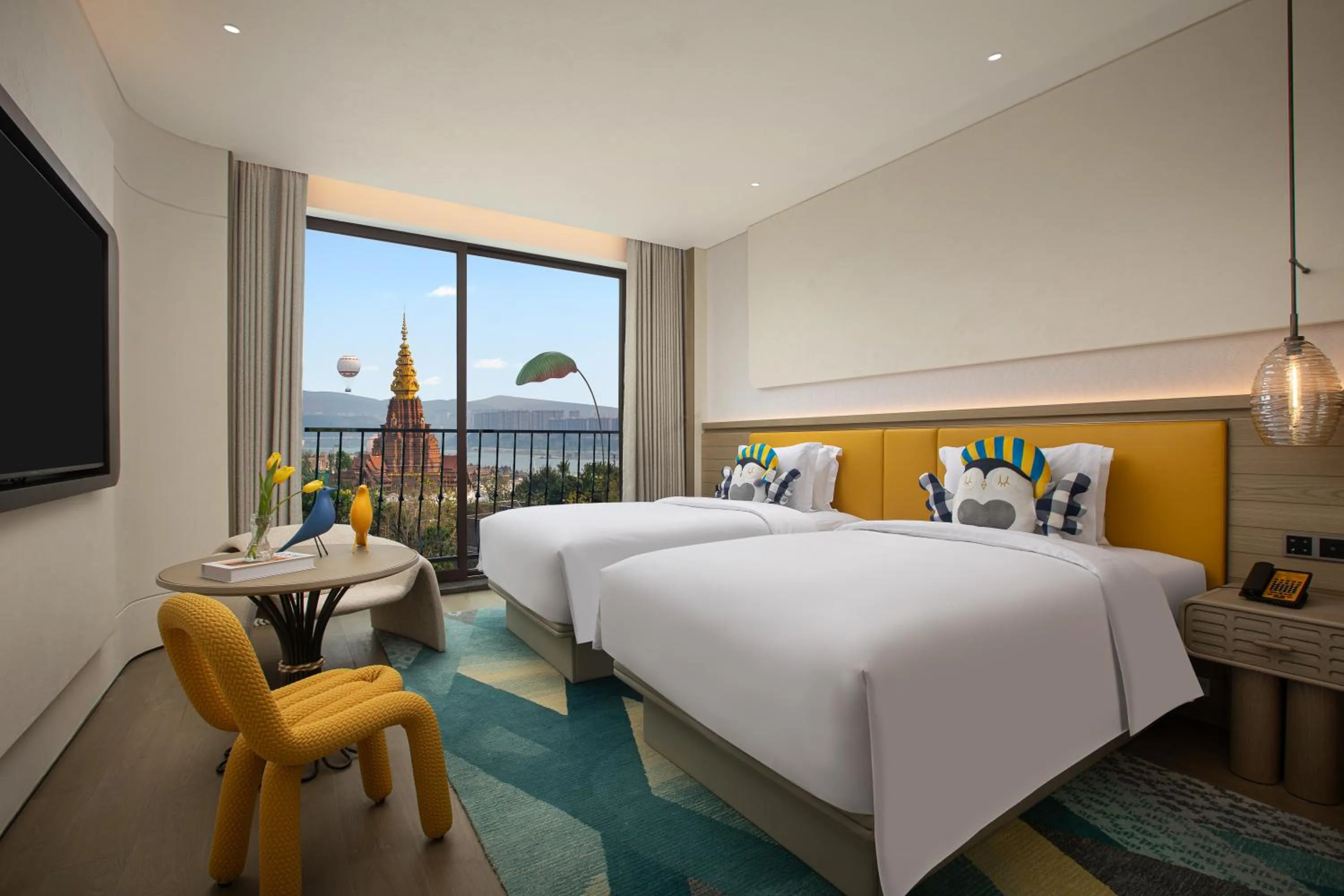 Natural landscape, Bed in voco Xishuangbanna Gaozhuang by IHG