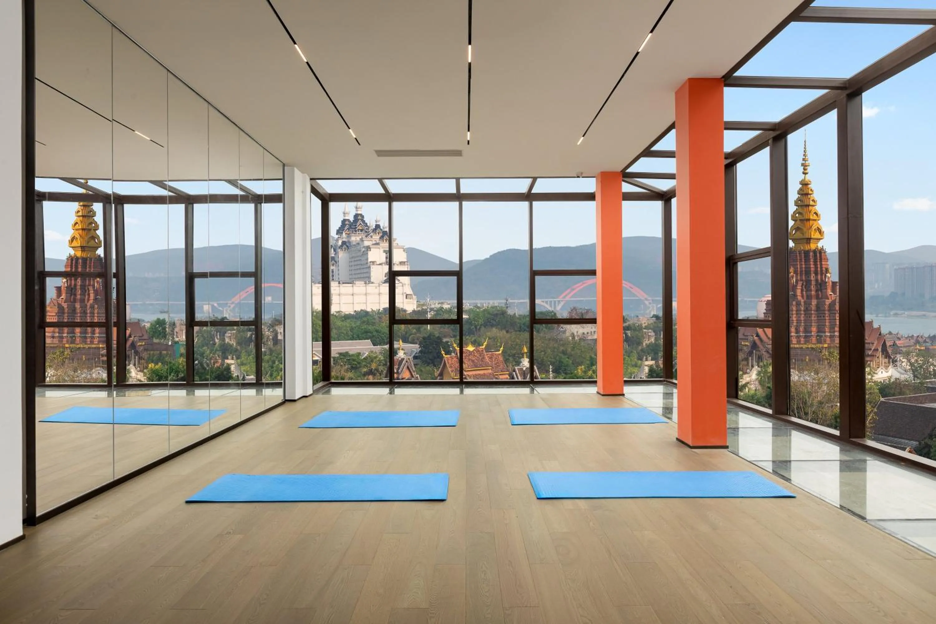 Fitness centre/facilities in voco Xishuangbanna Gaozhuang by IHG