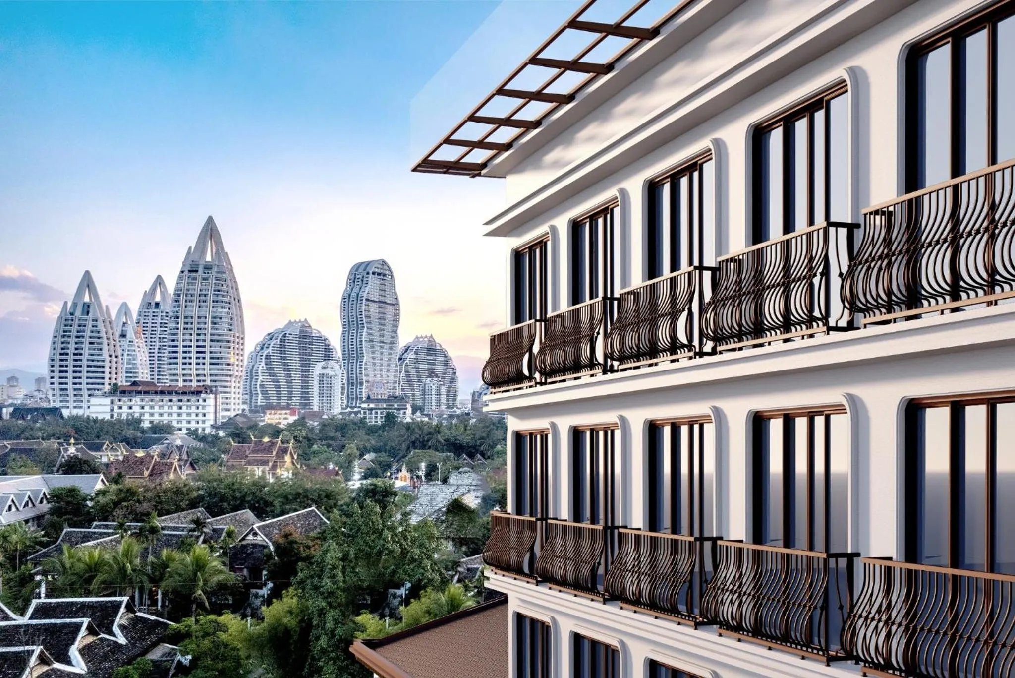 Property building in voco Xishuangbanna Gaozhuang by IHG