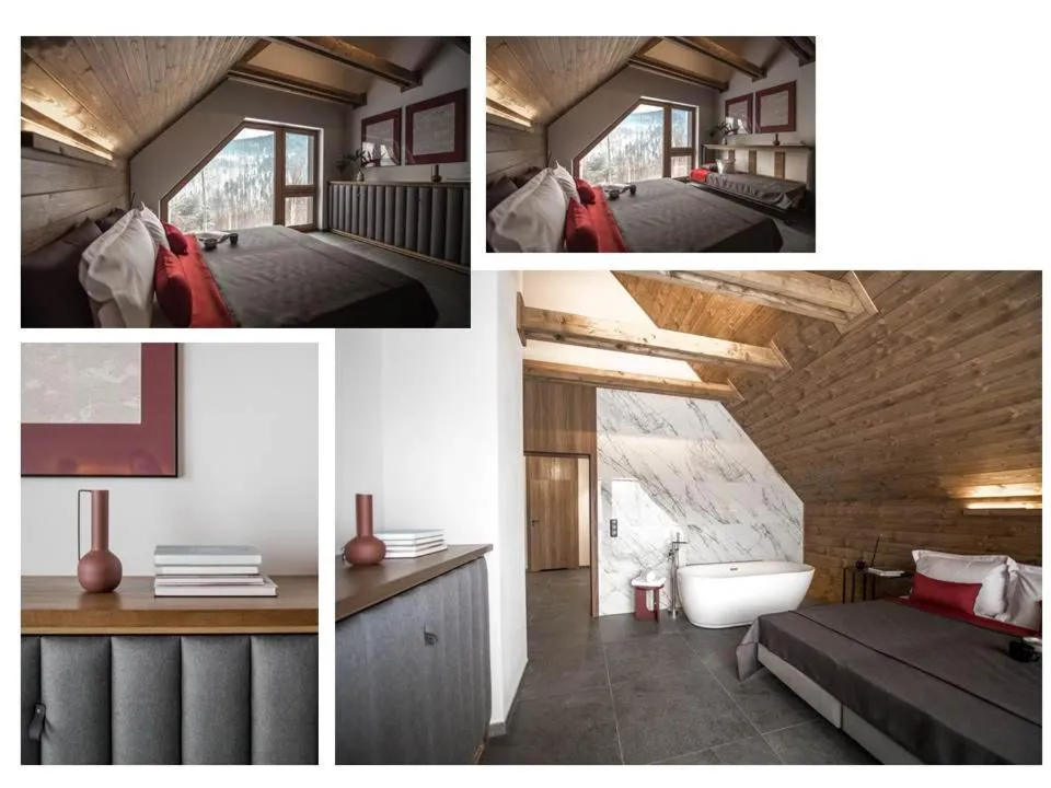 Bed in Aspen Deluxe Residence & ASPEN cottage