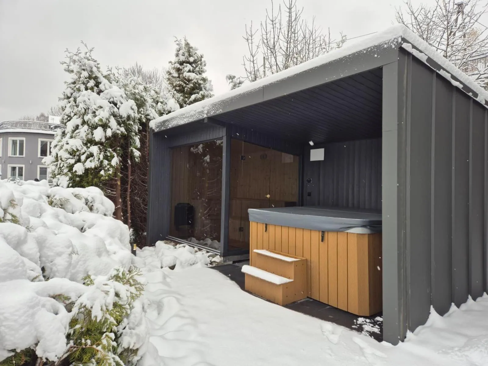 Sauna in Aspen Deluxe Residence & ASPEN cottage