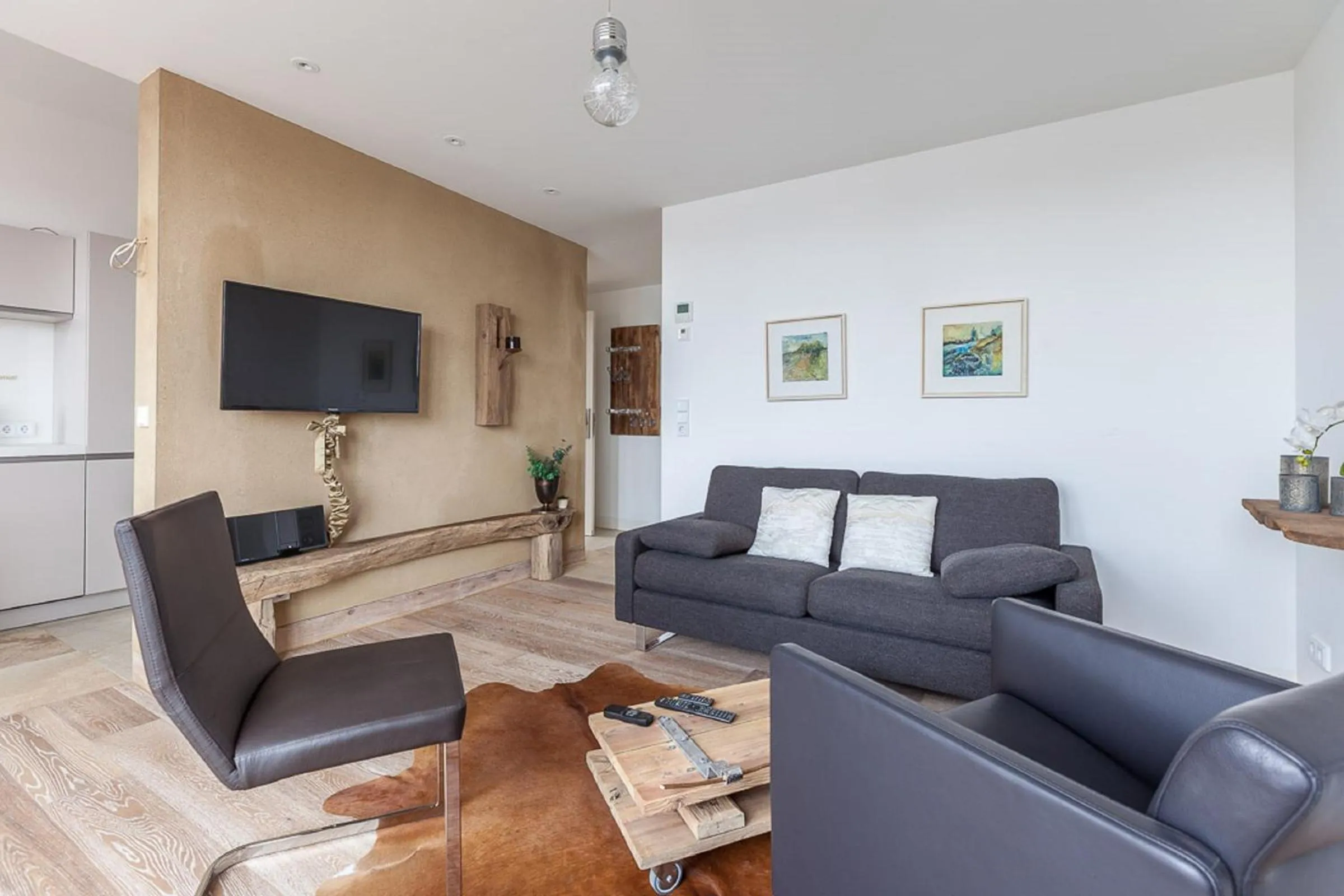 Living room in Ringelnatz Inselhotel