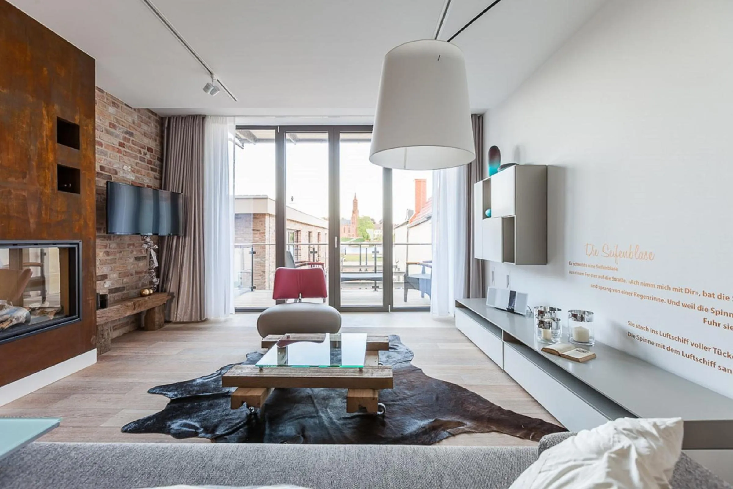 Living room in Ringelnatz Inselhotel