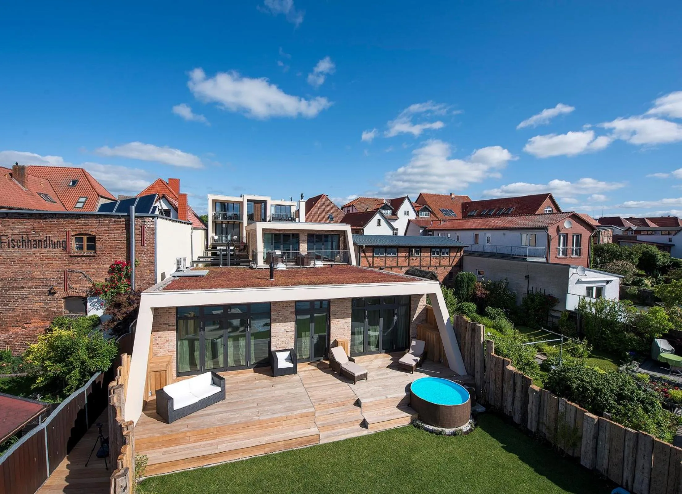 Bird's eye view in Ringelnatz Inselhotel