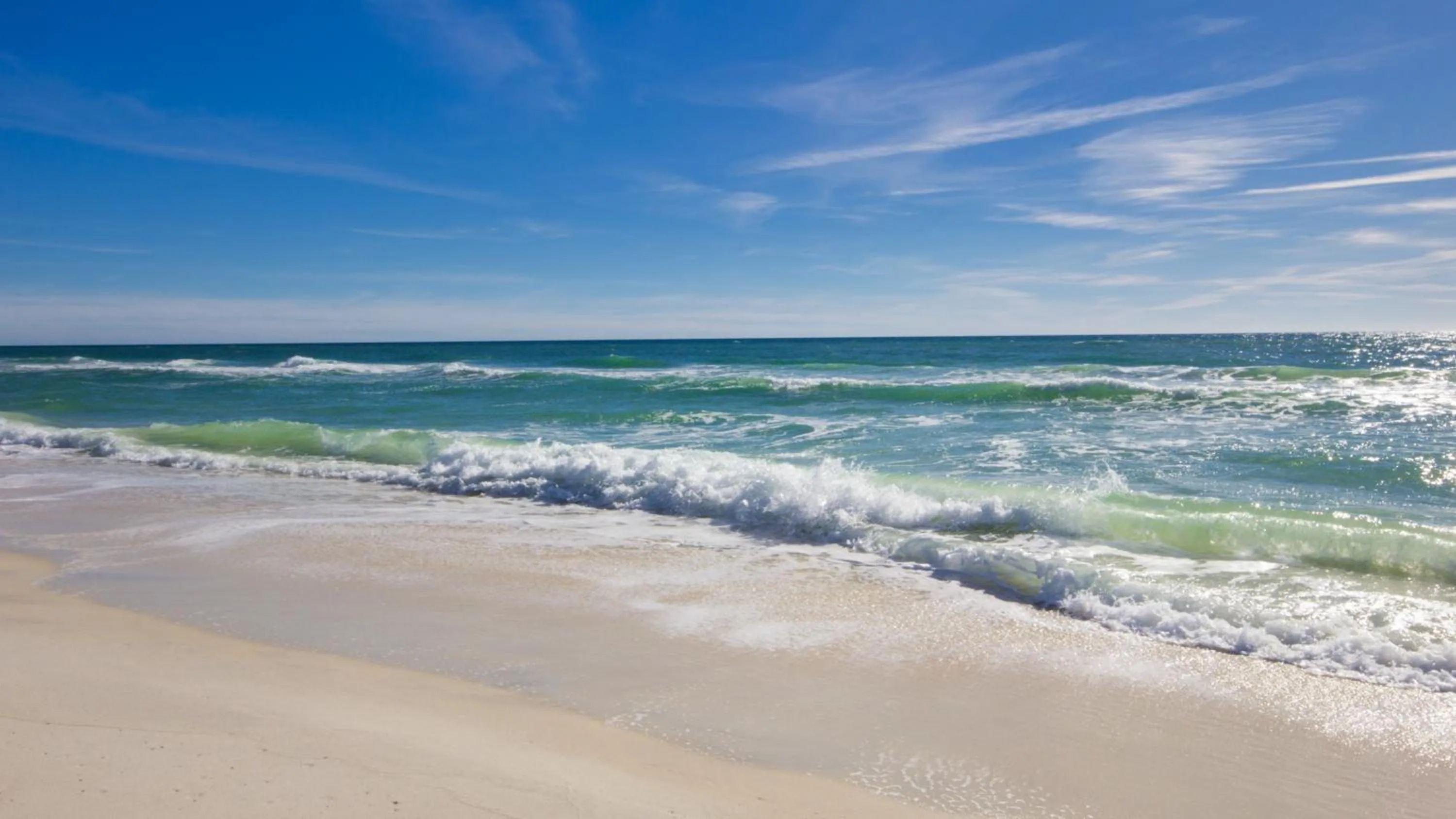 Beach in Treasure Shores–3BR Beachfront Corner Unit sleeps 8 with Stunning Gulf Views!