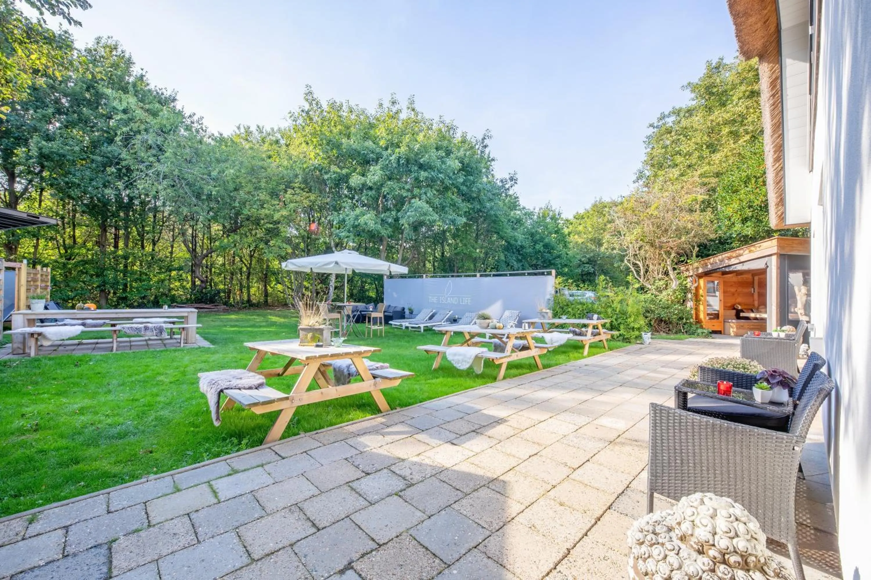 Property building in The island life Texel - Wellness