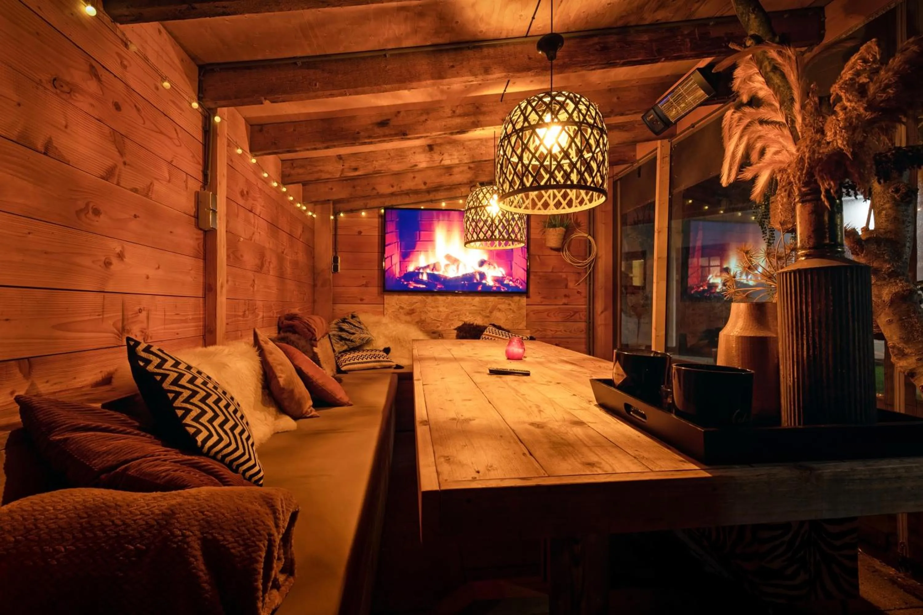 Communal lounge/ TV room in The island life Texel - Wellness