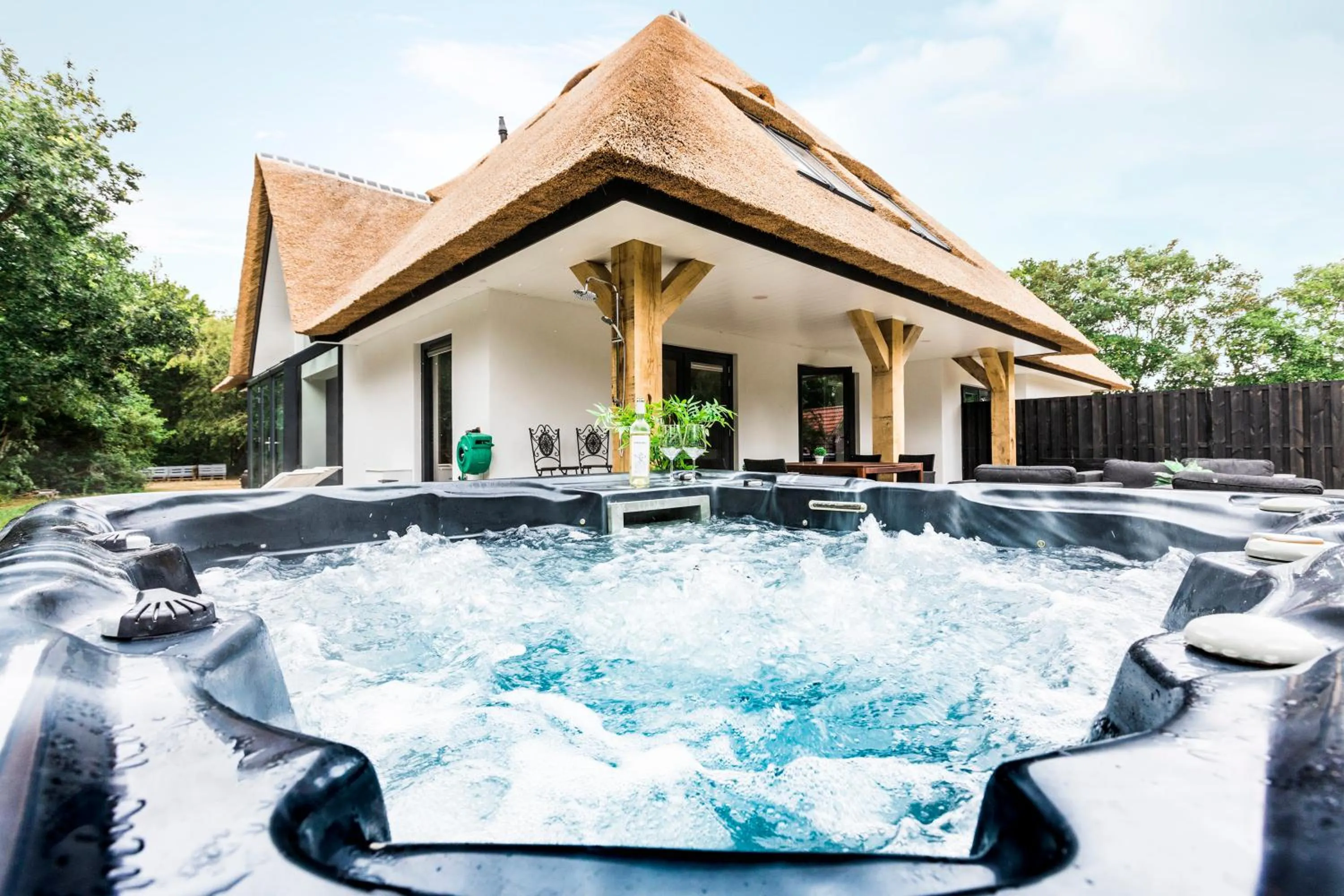 Garden in The island life Texel - Wellness