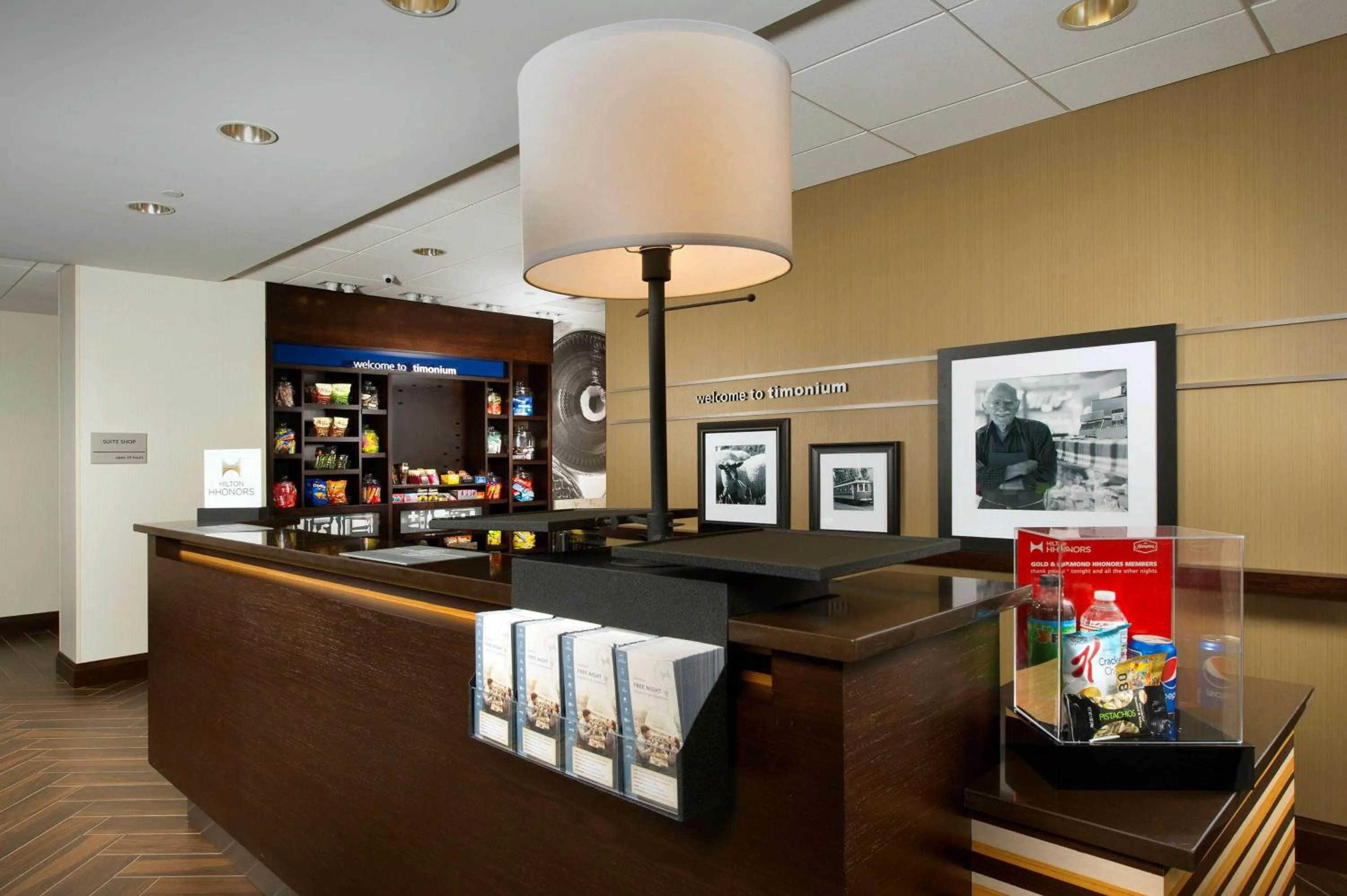 Lobby or reception in Hampton Inn & Suites Baltimore North/Timonium, MD