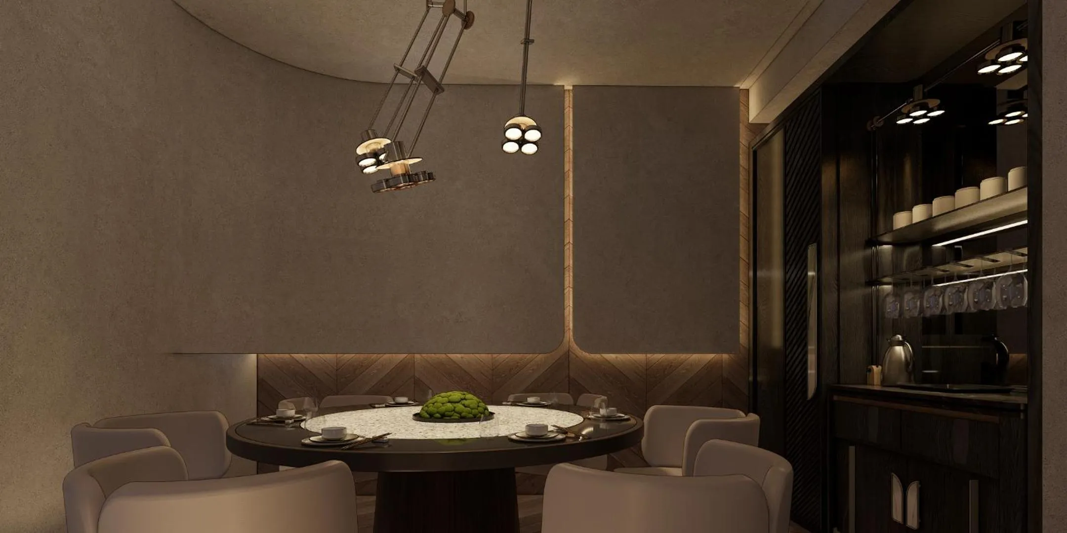 Restaurant/places to eat in Hilton Garden Inn Dandong