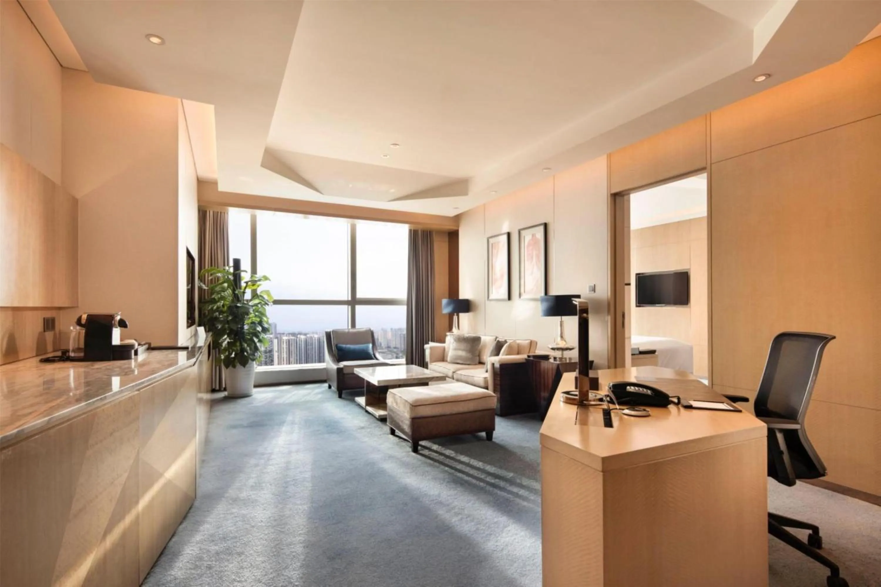Living room in Hilton Chengdu