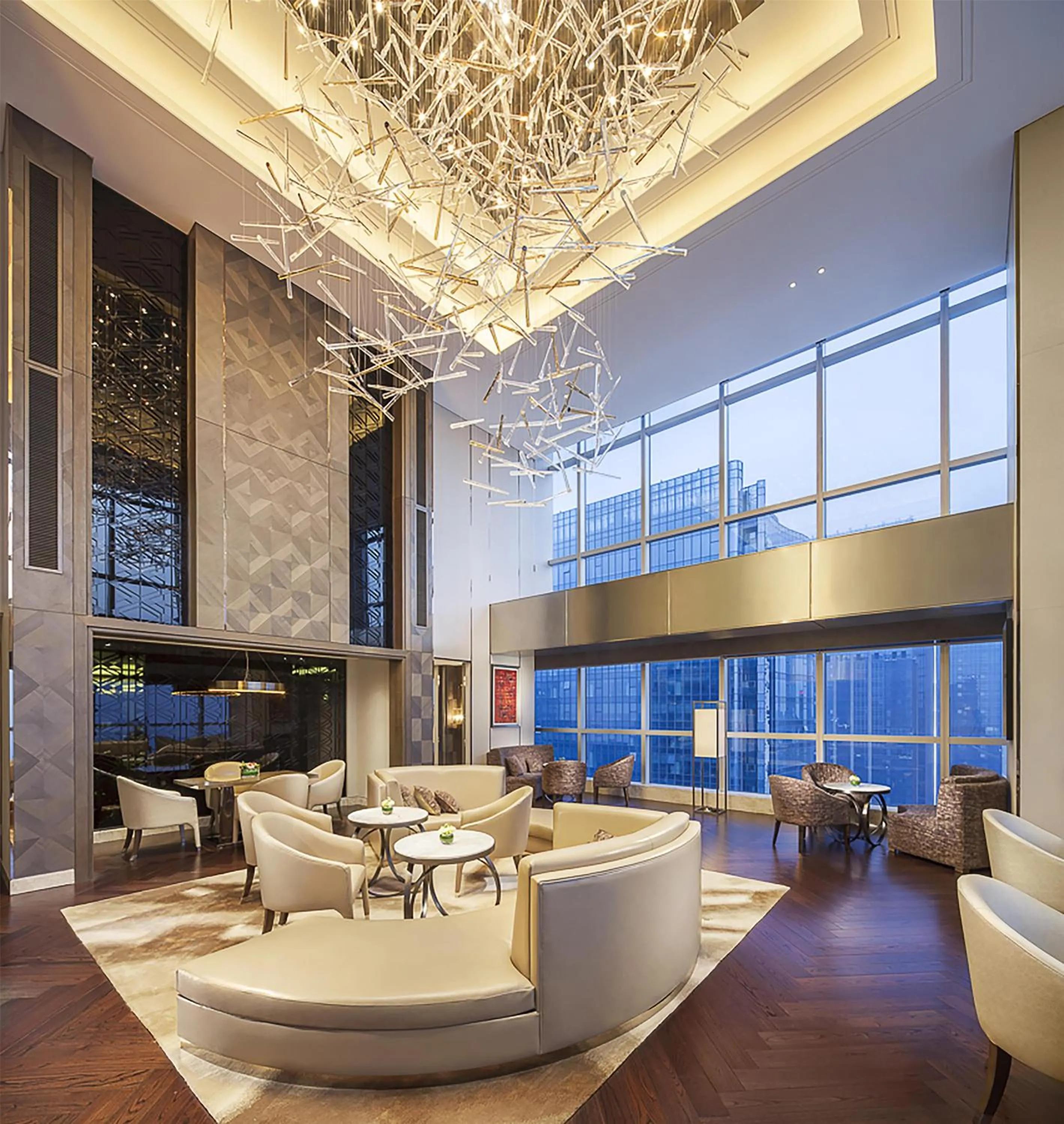 Property building in Hilton Chengdu