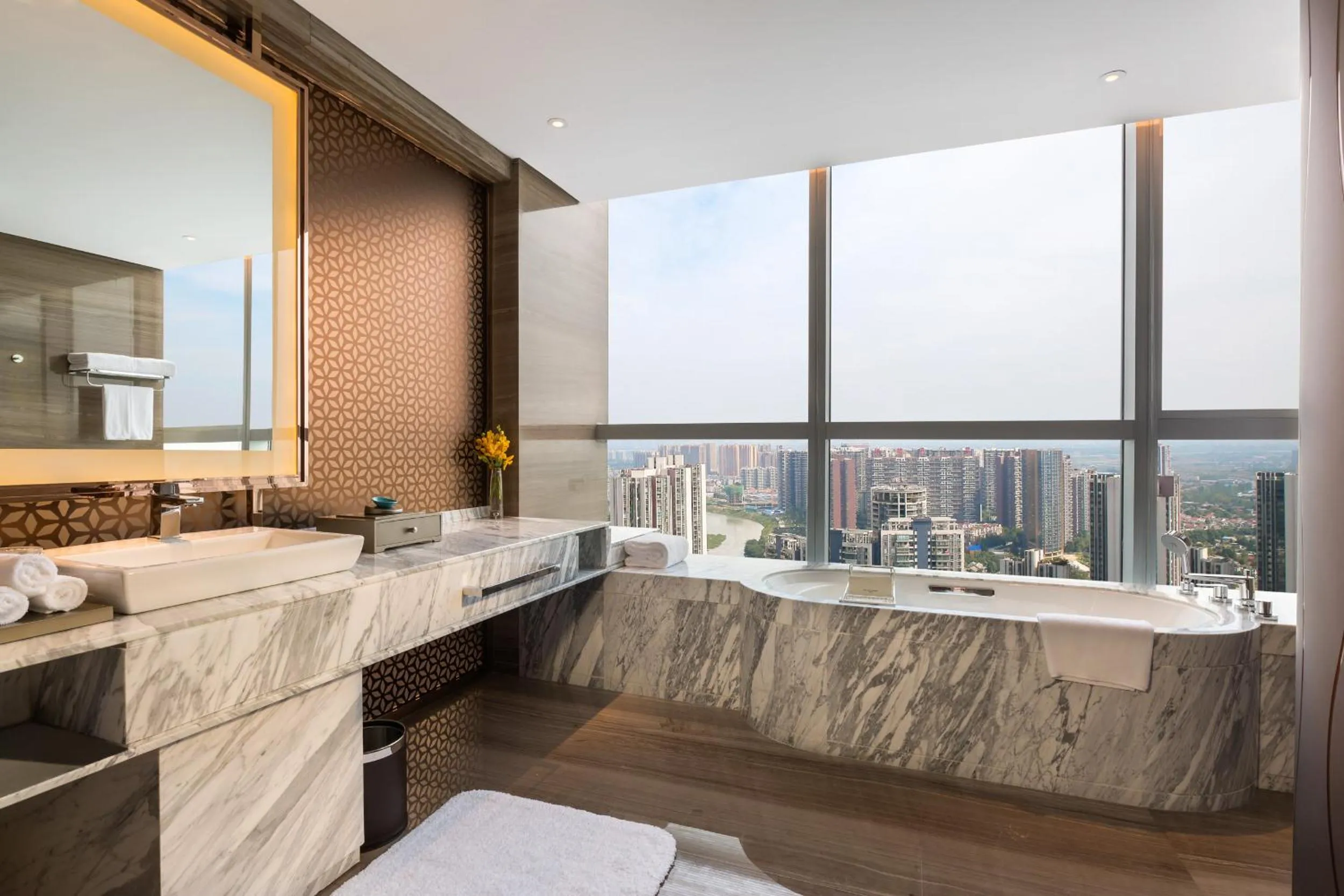 Bathroom in Hilton Chengdu