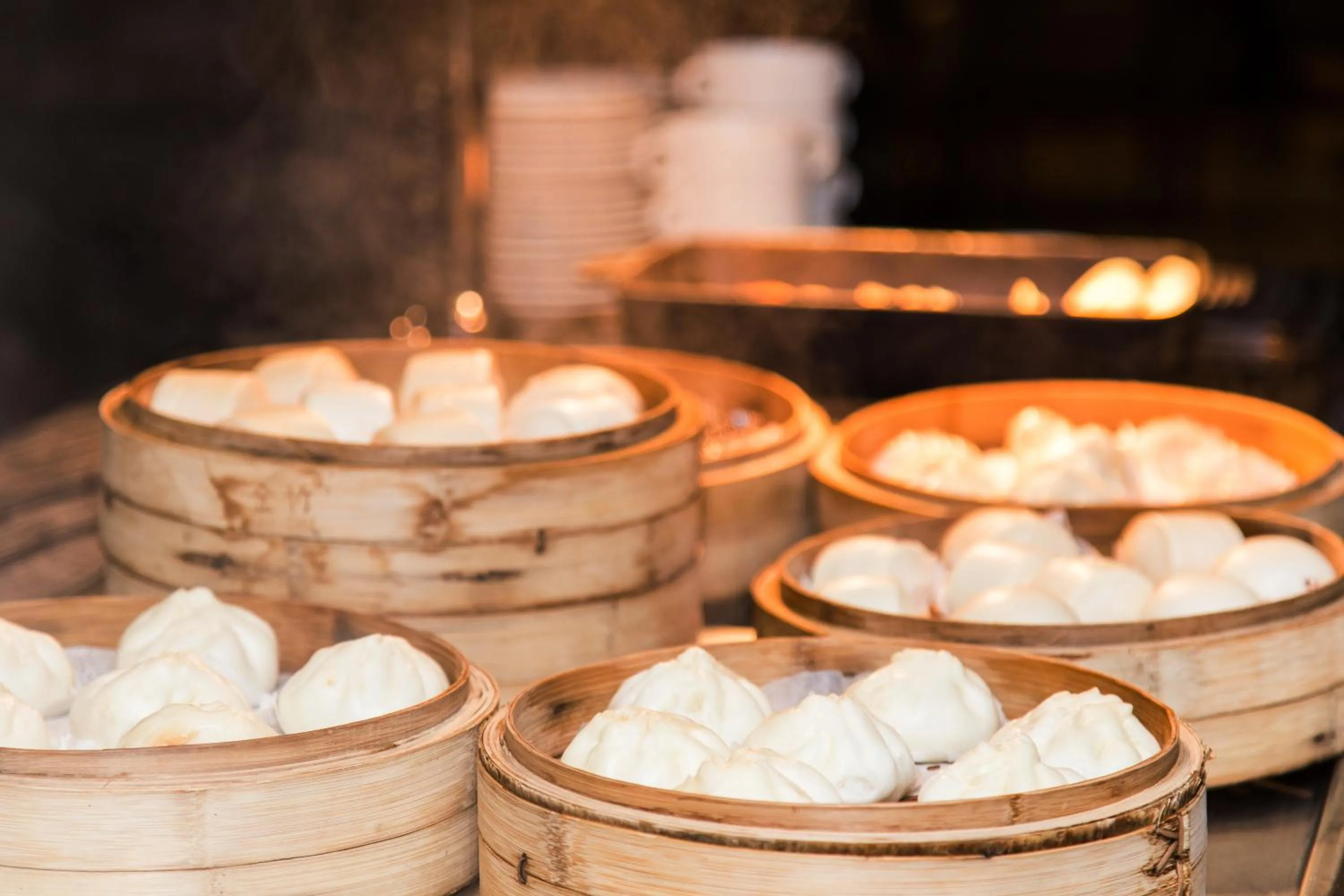 Buffet breakfast in Hilton Chengdu