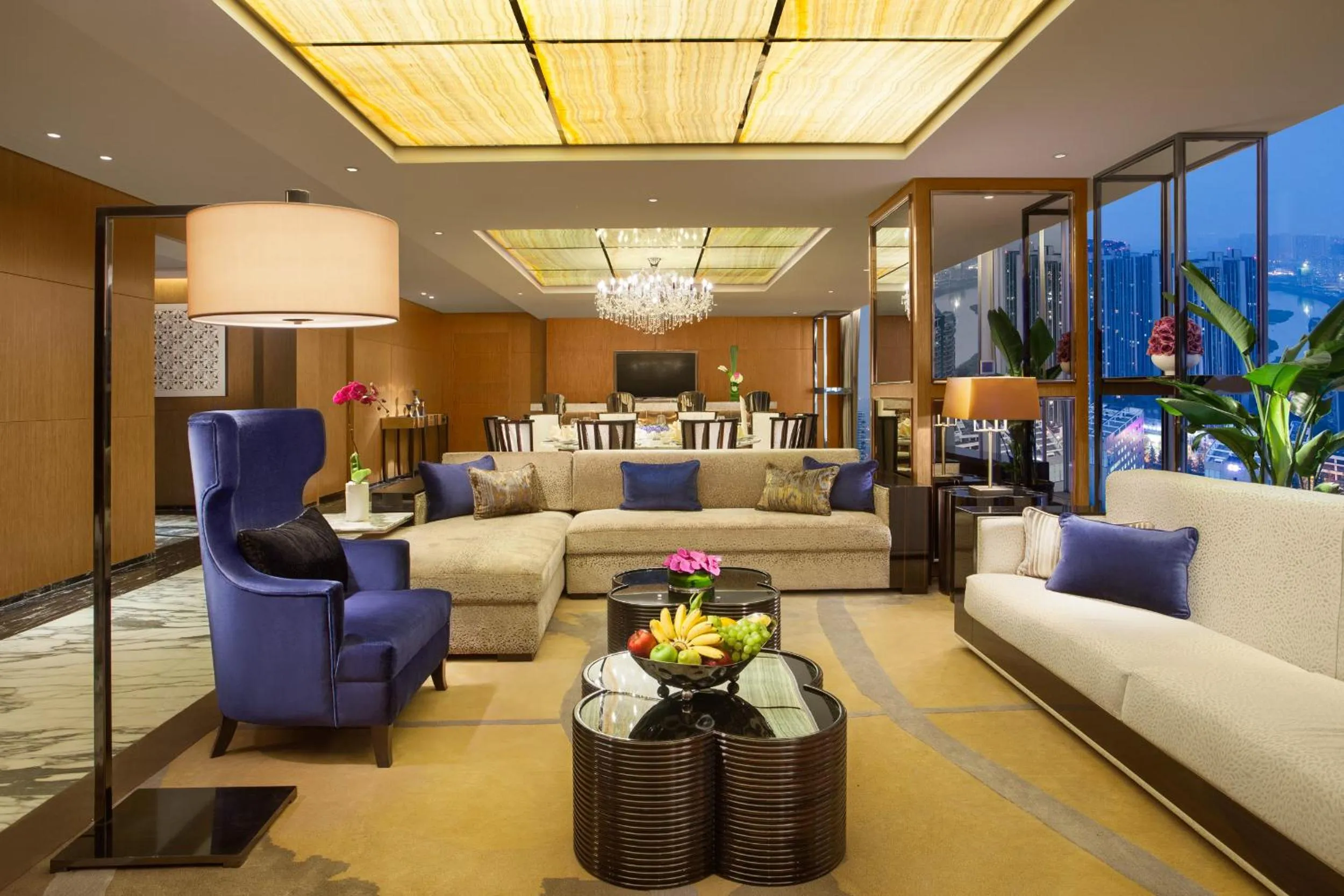 Living room in Hilton Chengdu