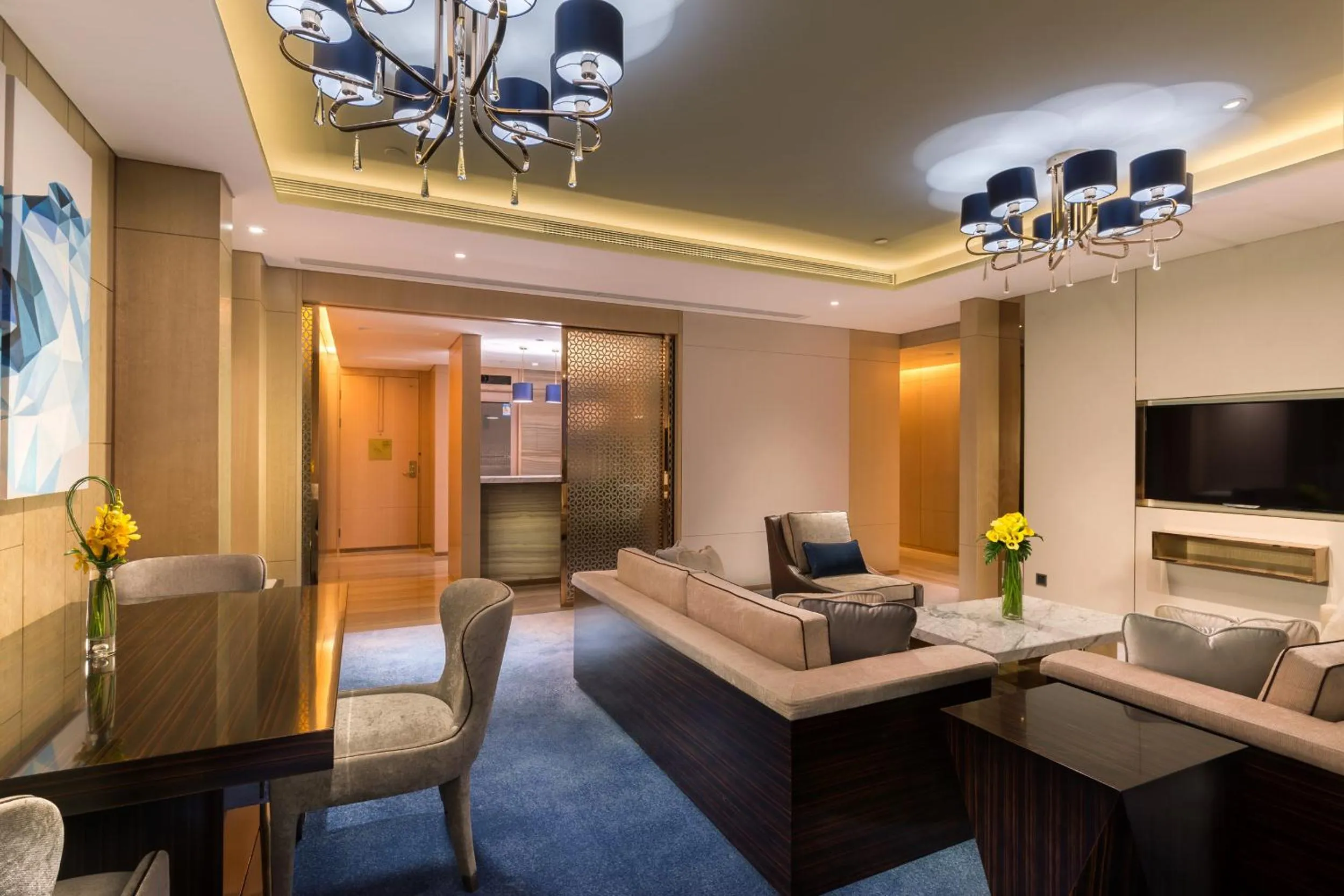 Living room in Hilton Chengdu