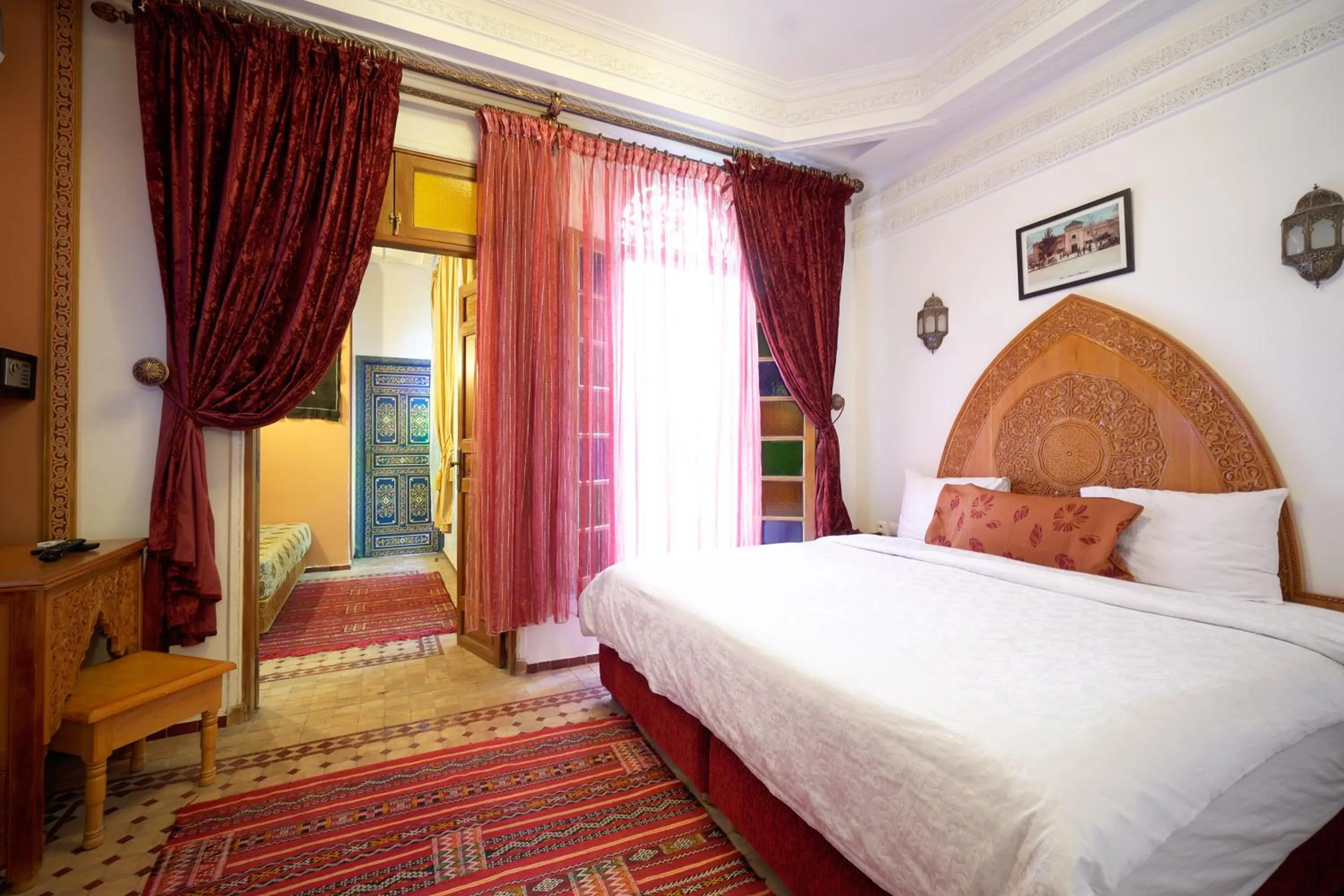 Bedroom, Bed in Riad Tahra & Spa