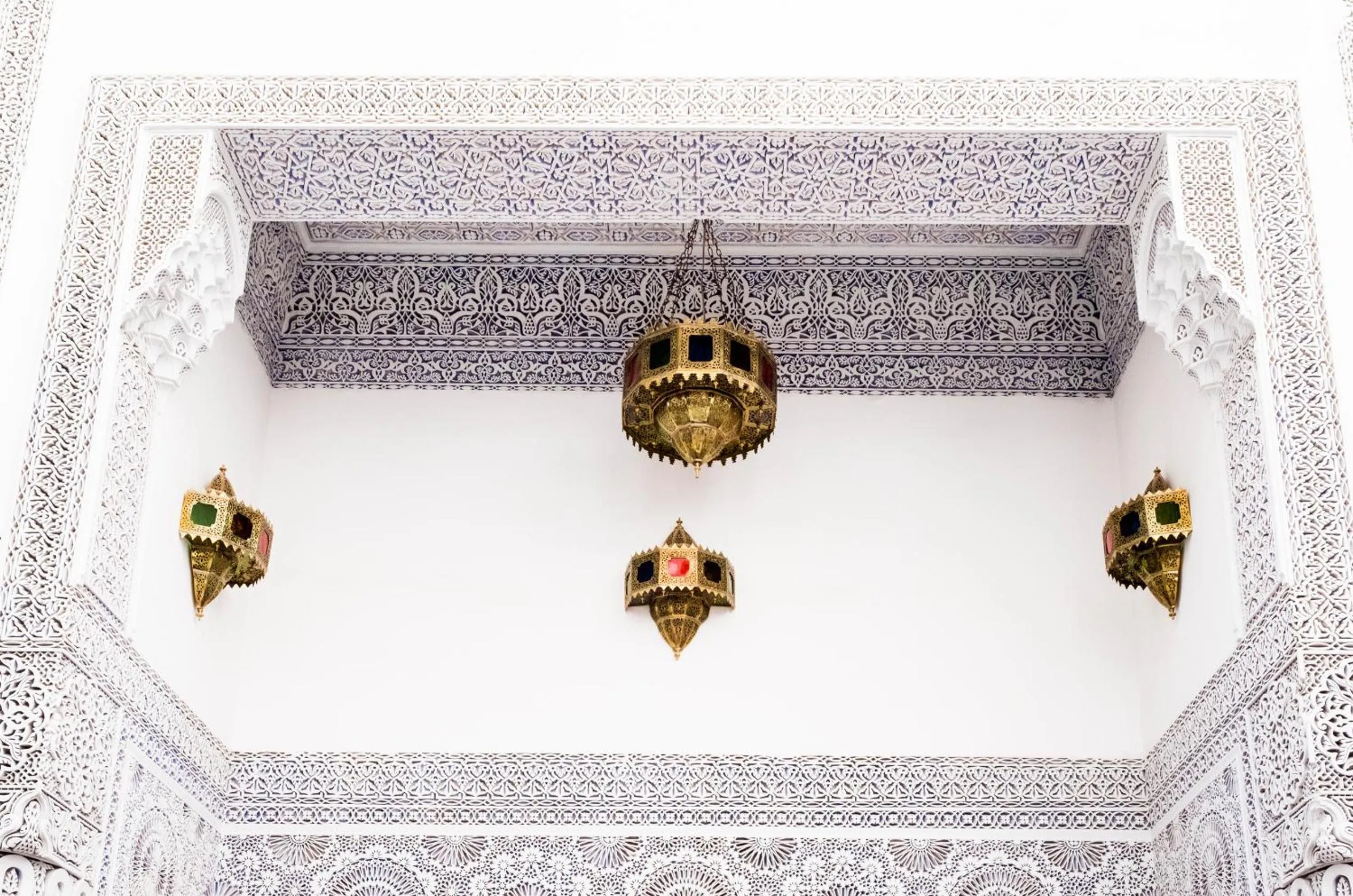 Patio in Riad Tahra & Spa