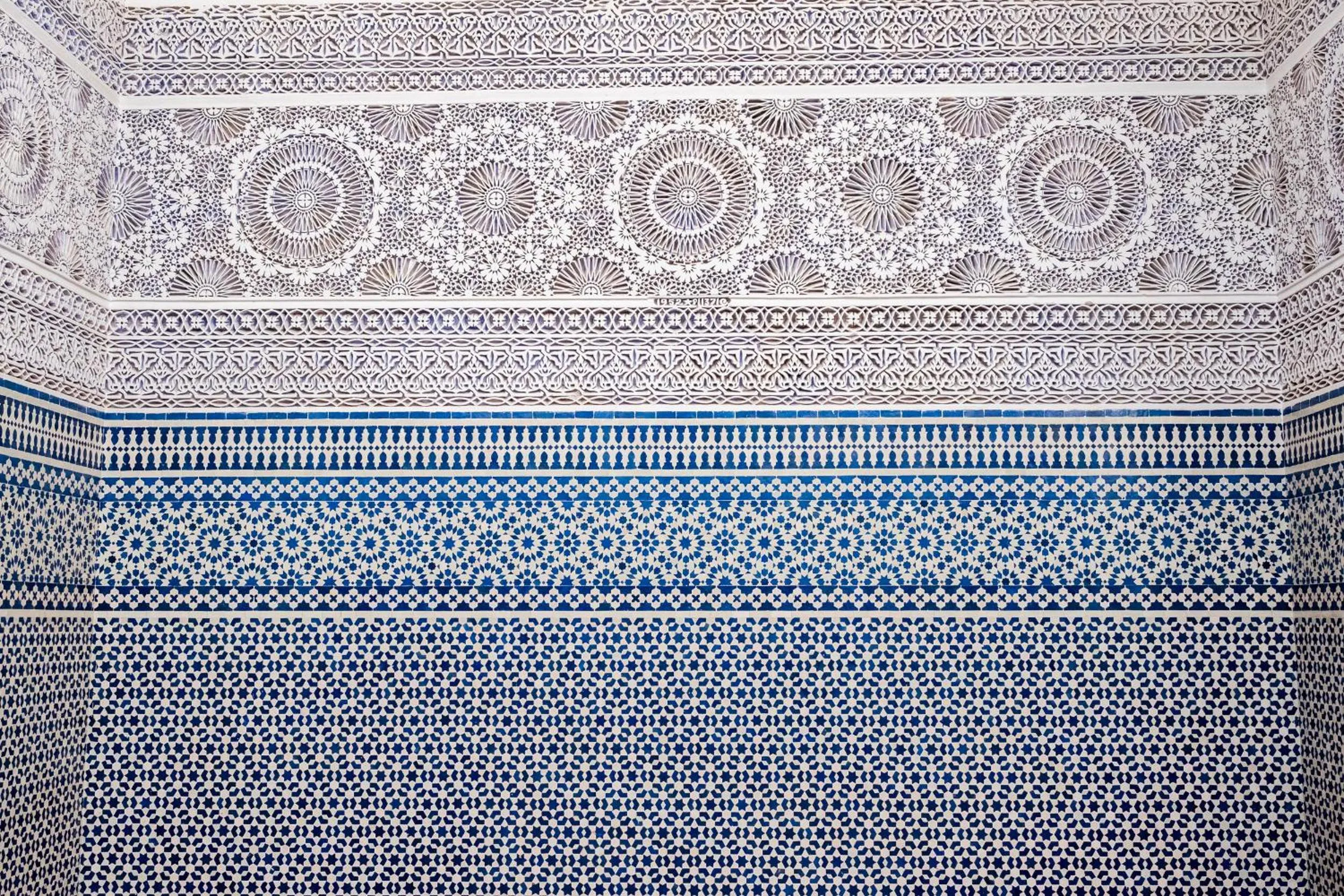 Patio in Riad Tahra & Spa