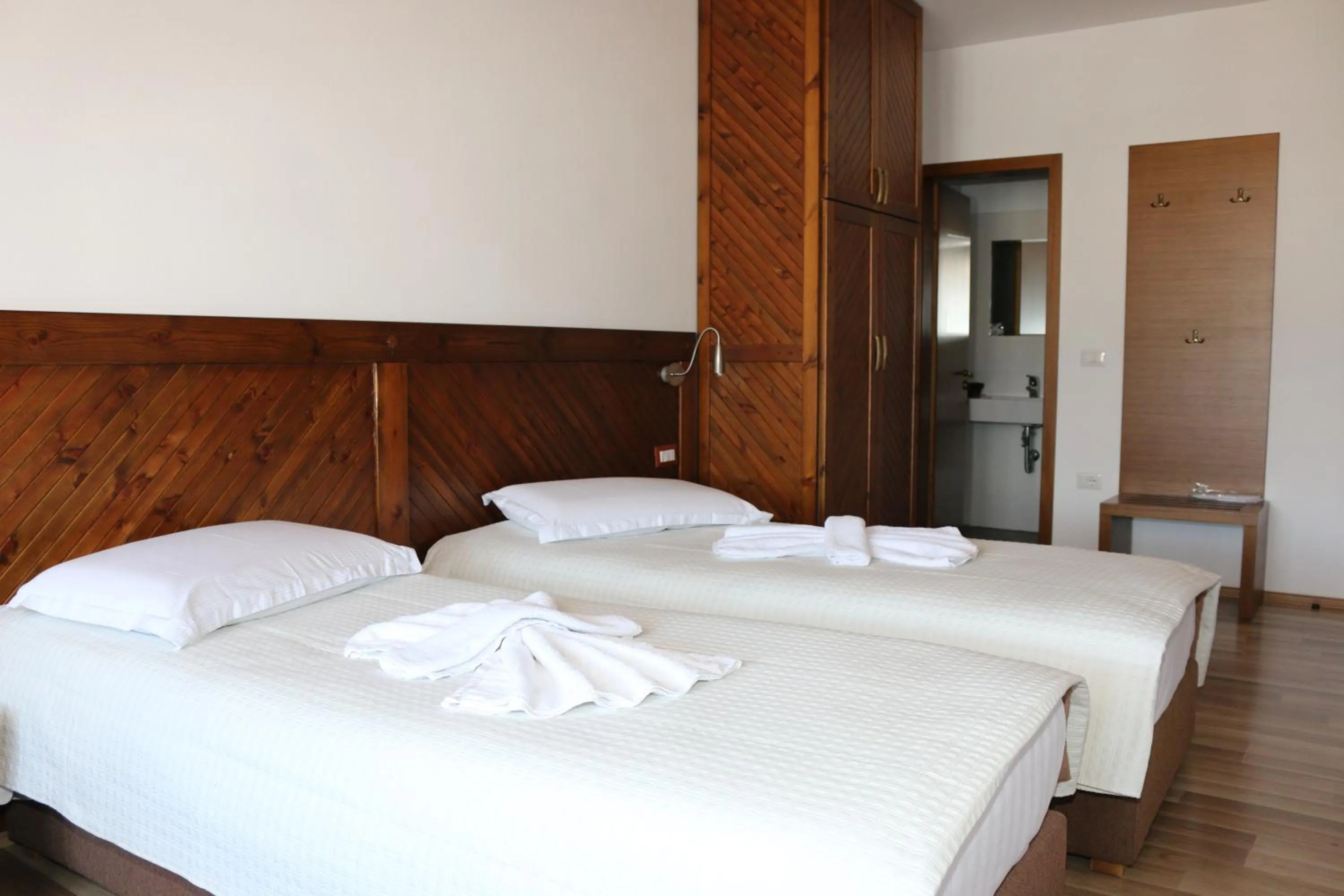 Bed in Hotel Kodra