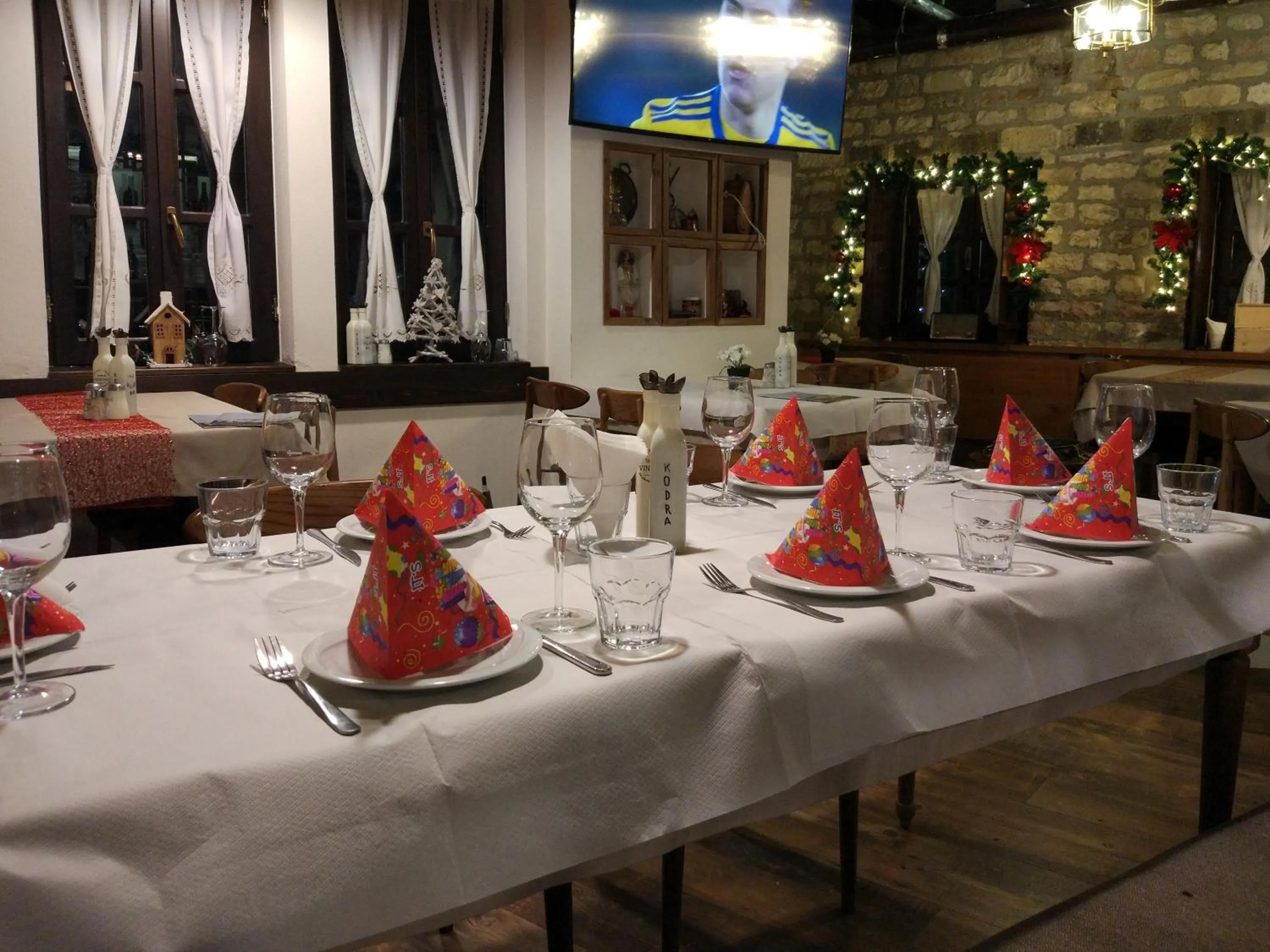 Food and drinks in Hotel Kodra