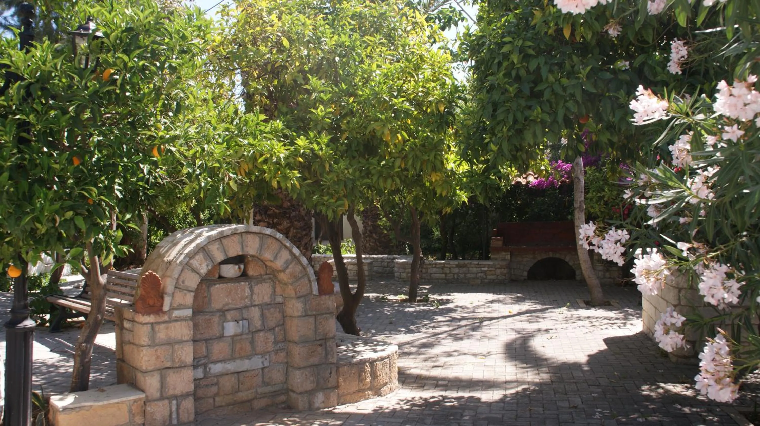 BBQ facilities in Villa Christina
