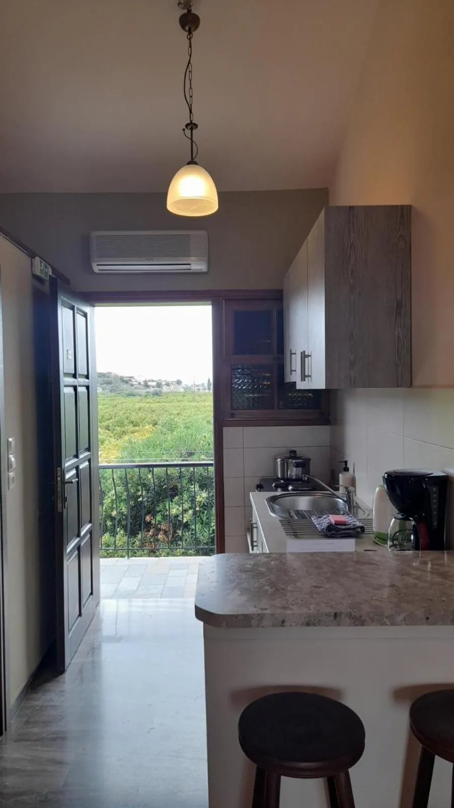 Kitchen or kitchenette in Villa Christina