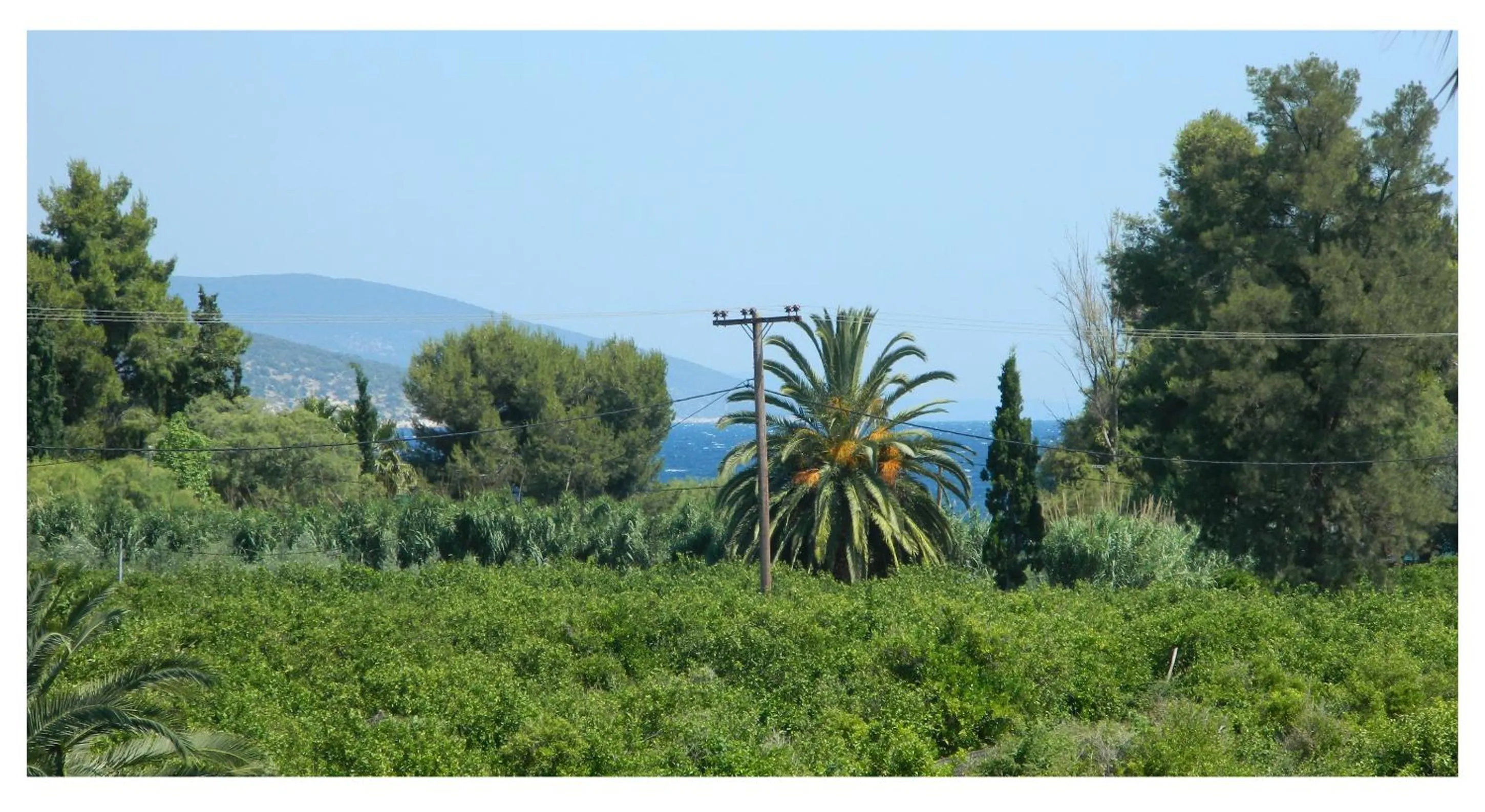 View (from property/room) in Villa Christina