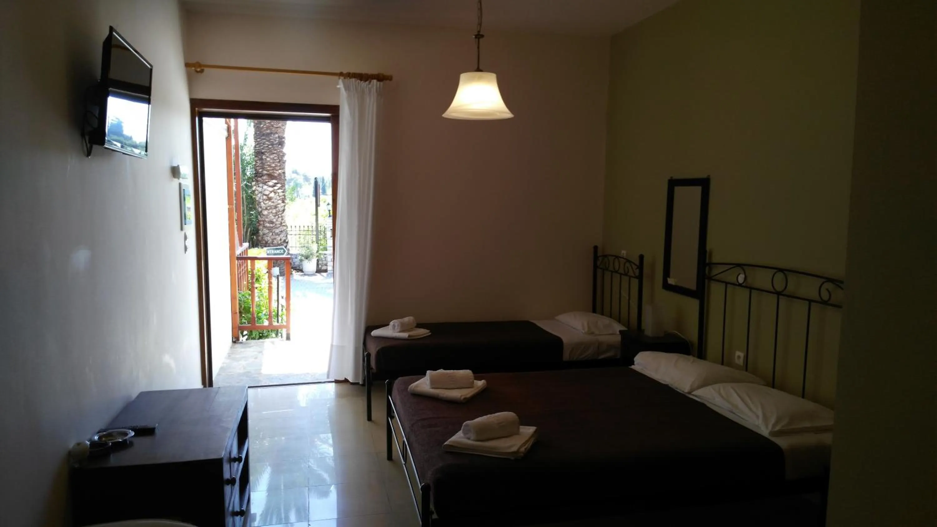 Bed in Villa Christina