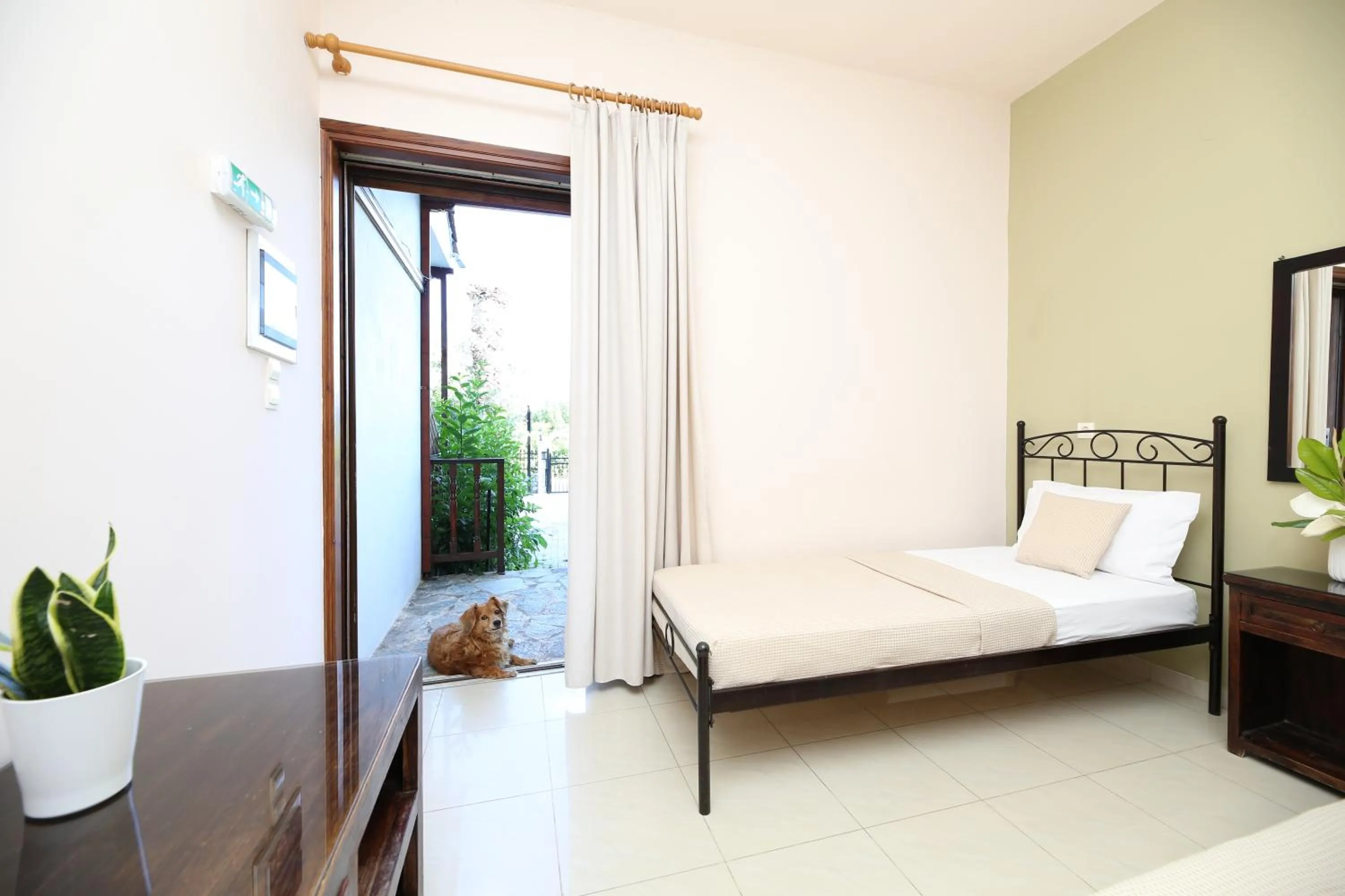 Bed in Villa Christina