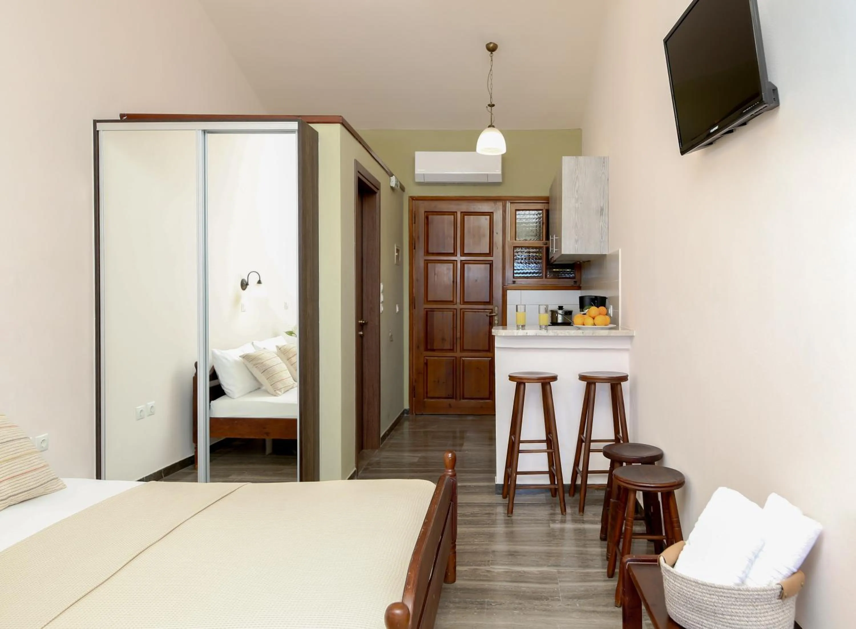 Bed in Villa Christina