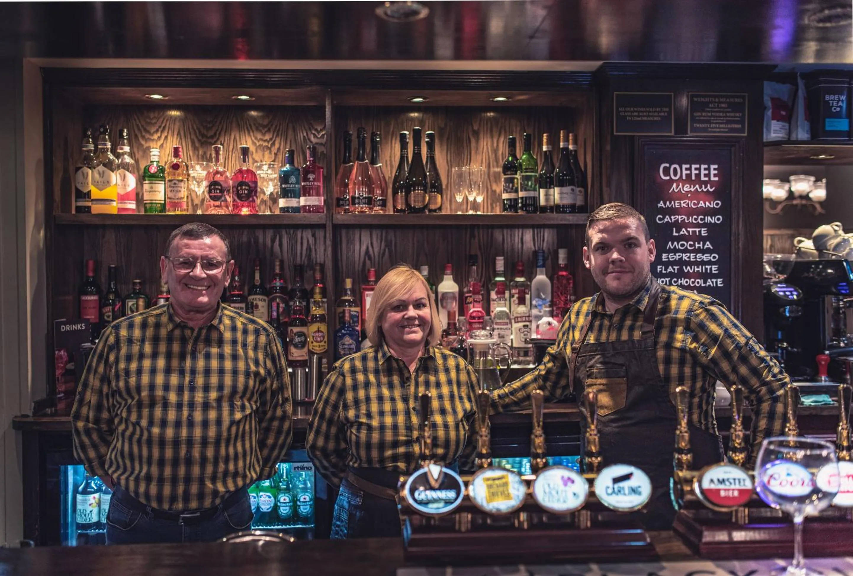 Dining area in Black Bull Hotel