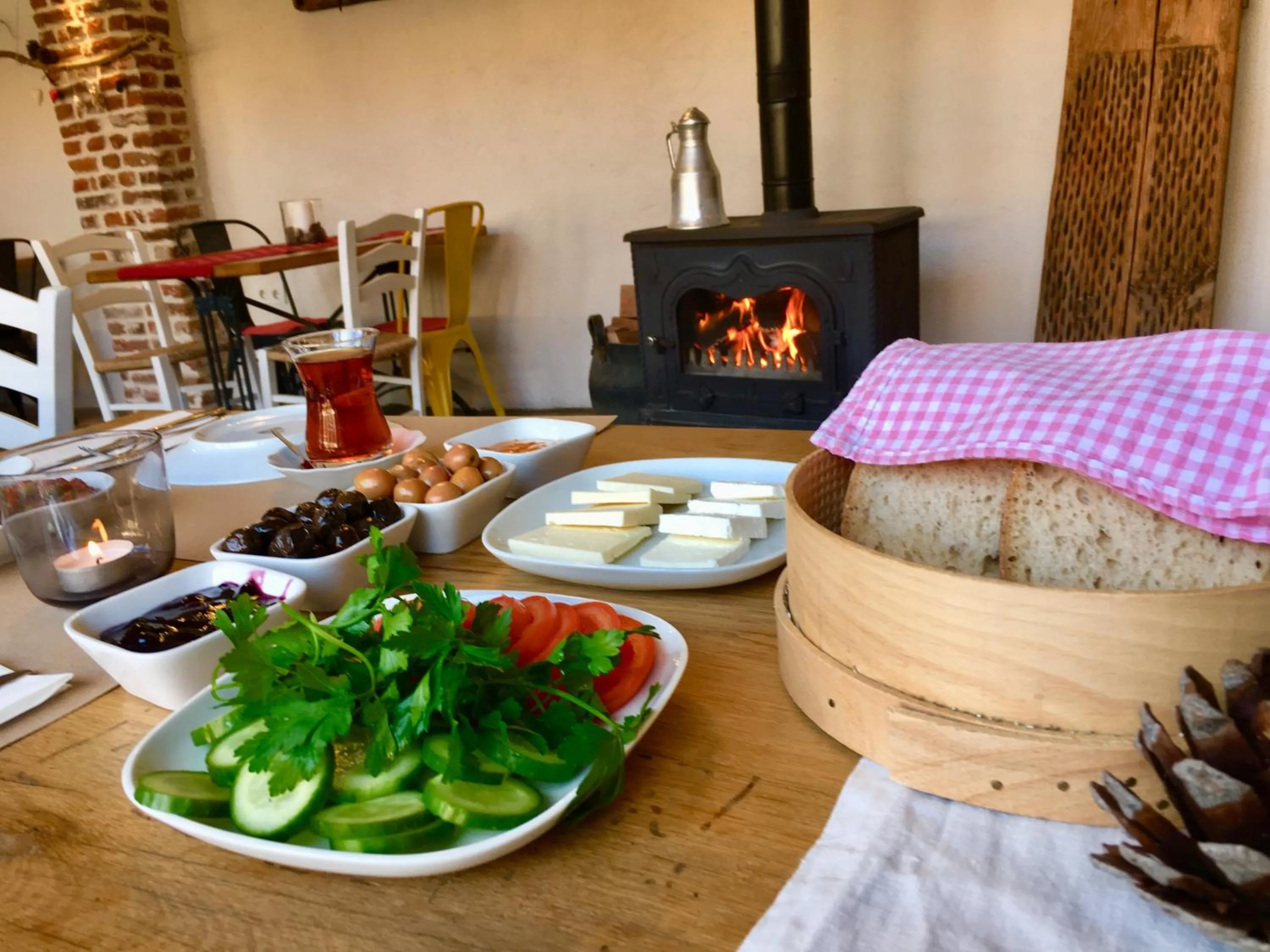 Breakfast in Attalos Suites Hotel